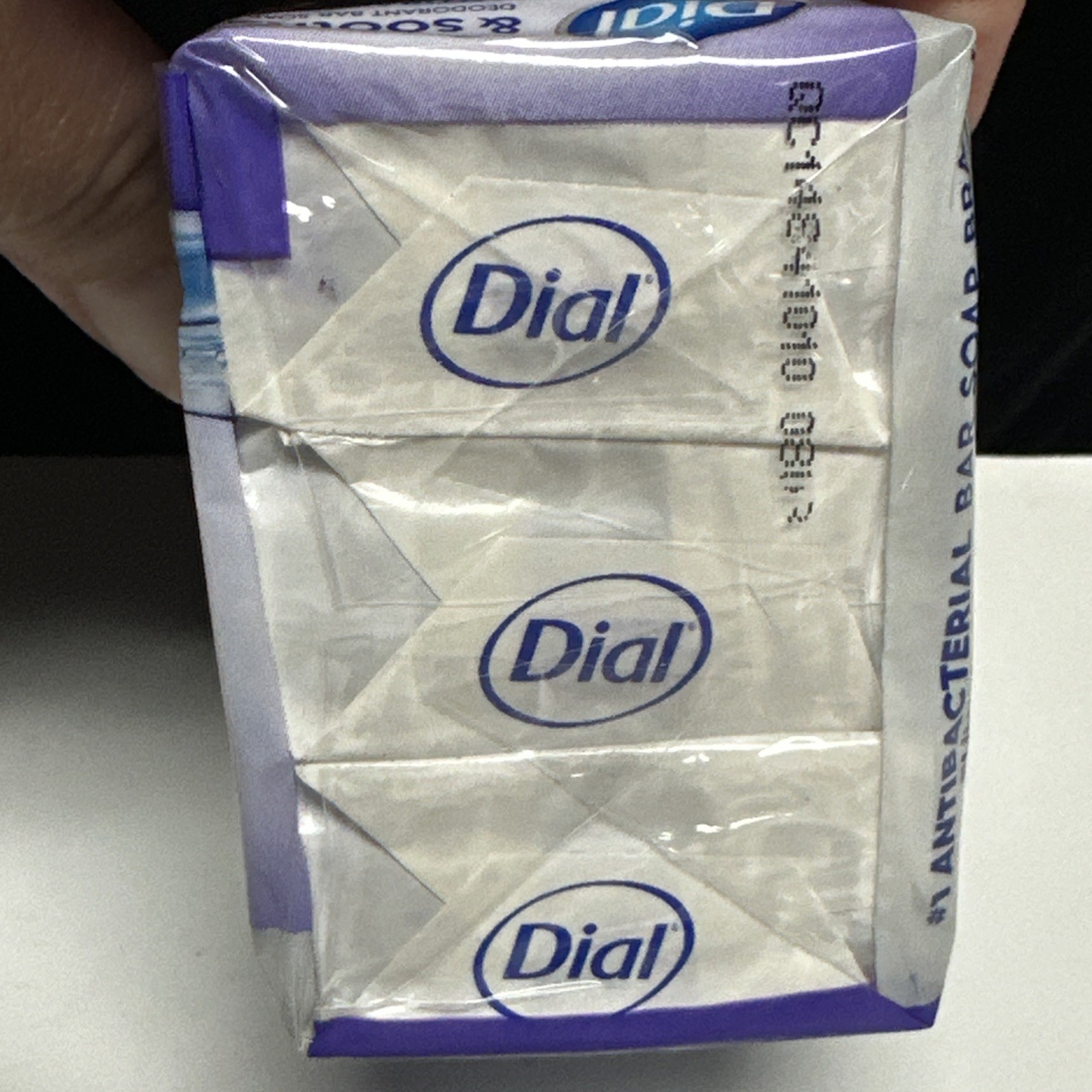 18 Bars Dial CALM & SOOTHE Antibacterial Bar Soap LAVENDER & JASMINE Hydraclean