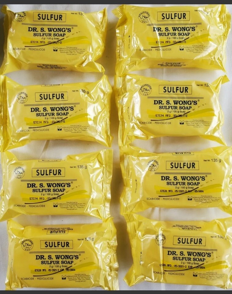 DR. S. WONG’S SULFUR SOAP 135 GRAMS