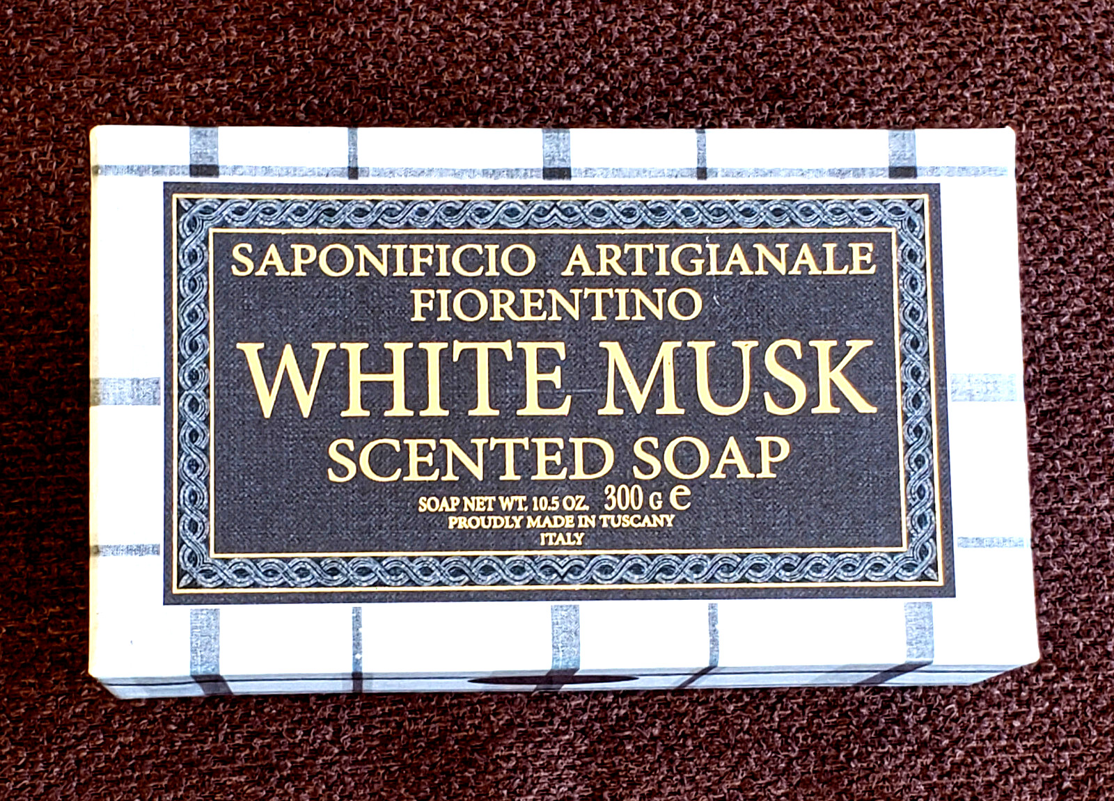 Italian Gentleman Soap Saponificio Artigianale Fiorentino White Musk    b10