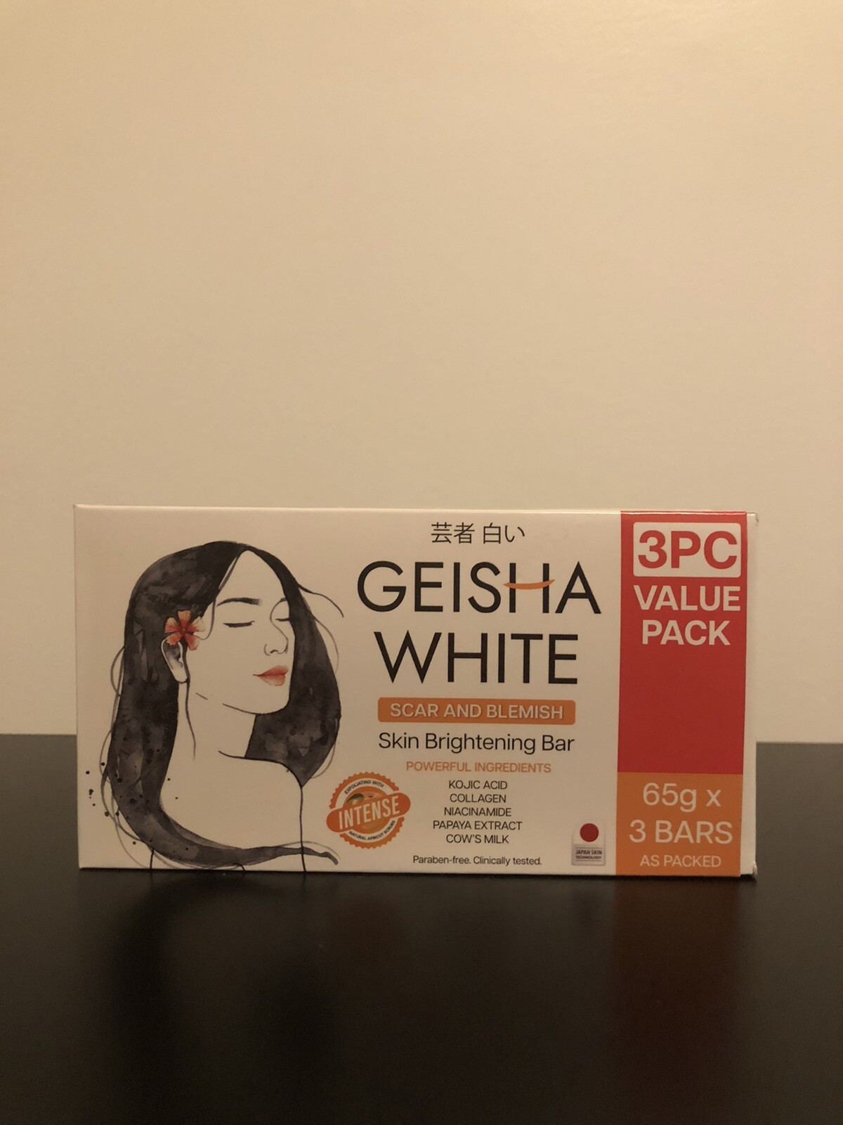 1- Scar And Blemish Soap Intense 65g ( 3 Bars of 65g Each inside Box)