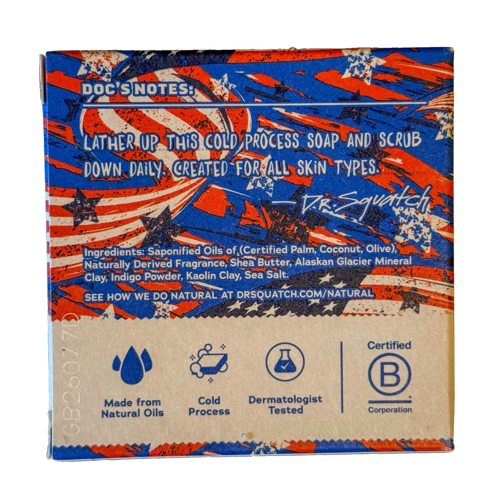 Dr. Squatch Fresh Falls Men’s Natural Soap (2 Pack) – Limited Edition