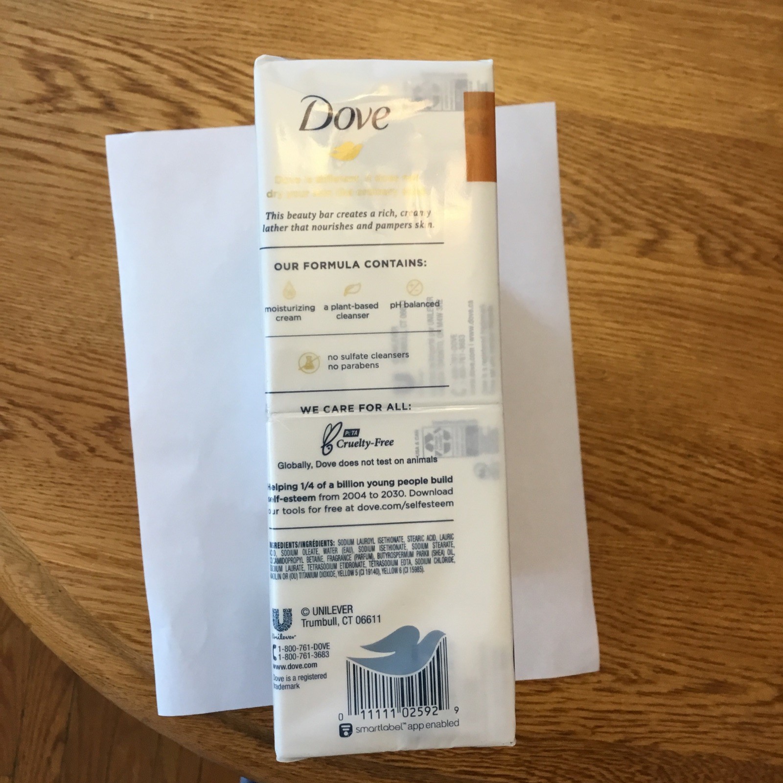 Dove shea butter & Vanilla Moisturizing Cream Bar Soap 12 Pack 3.75 Oz Bars