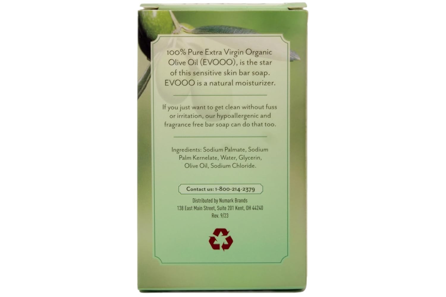 Conti Castile Skin Bar Olive Oil Sensitive Nourish Protect Gentle 3.7oz 12 Pack