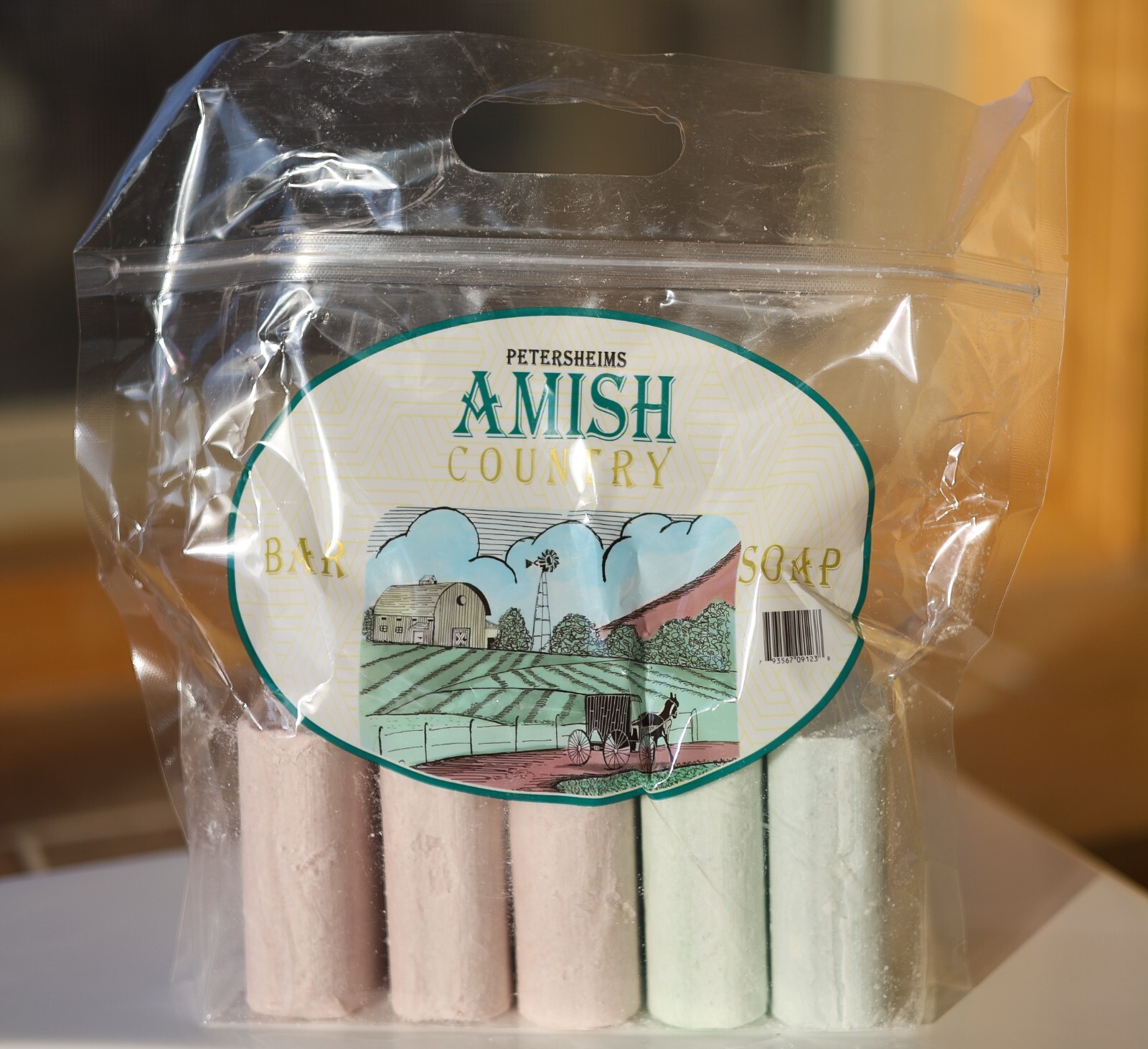 PETERSHEIMS All Natural Amish Country Bar Moisturizing Face & Bath Soap (5pack)
