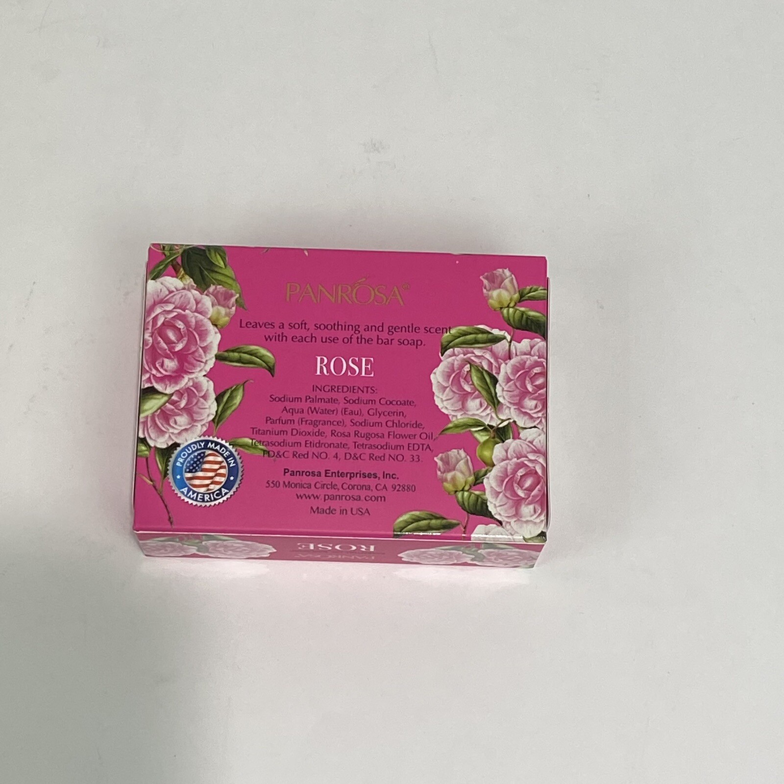 {Lot of 3} Essential Oil Bar Soap by Panrosa – Peony Gentle Rose Avocado Scents