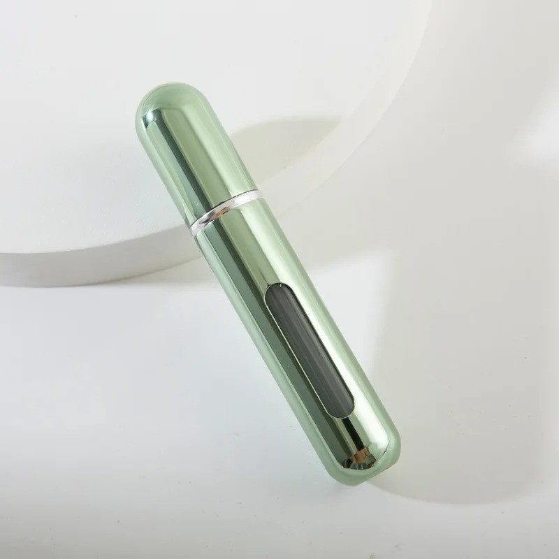 10Pcs Mini Refillable Travel Portable Perfume Atomizer Bottles Spray Pump Case