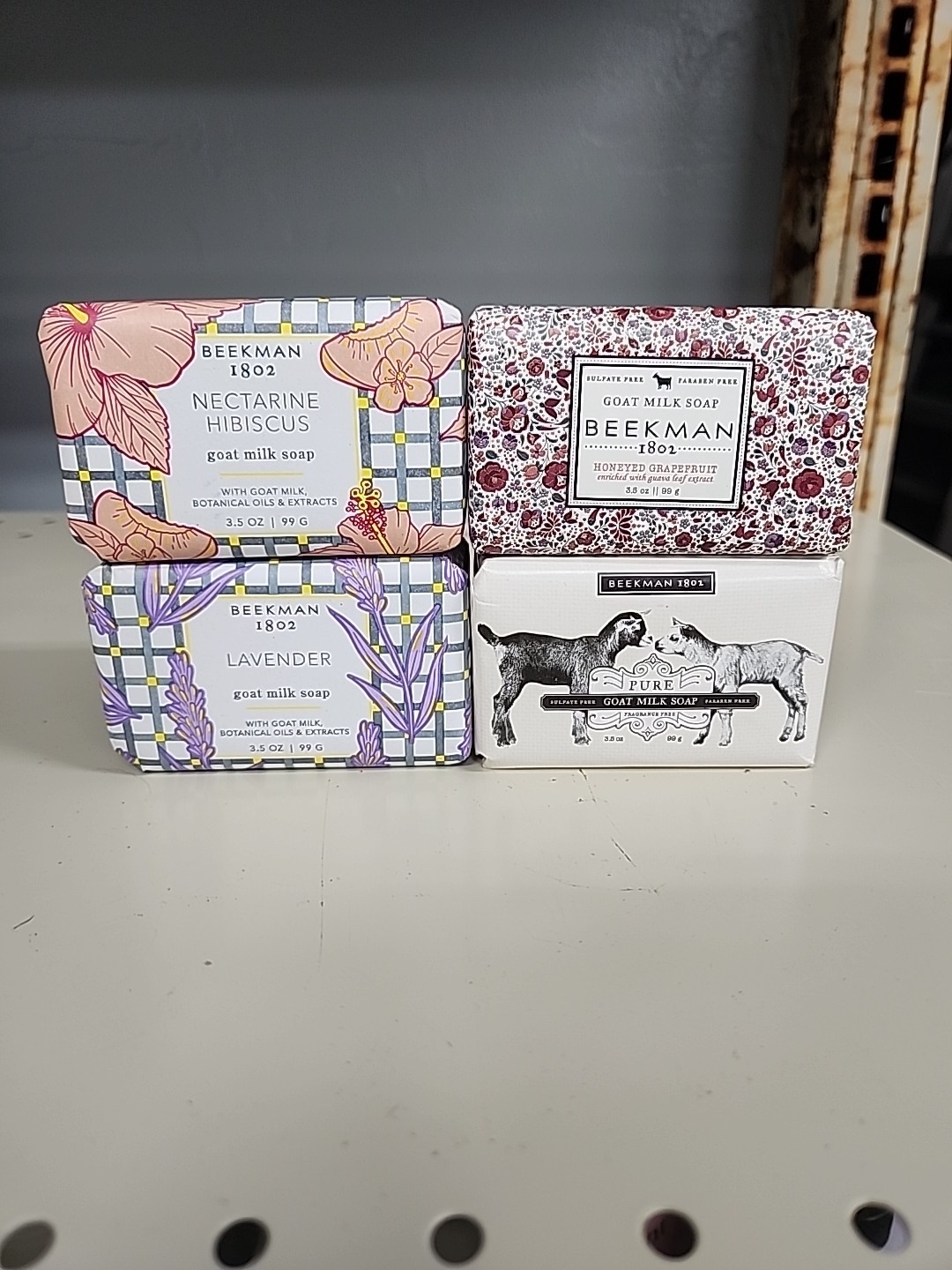 Beekman 1802 Goat Milk Bar Soap -Palm Size Mini 3.5 oz /9oz – PICK YOUR SCENT