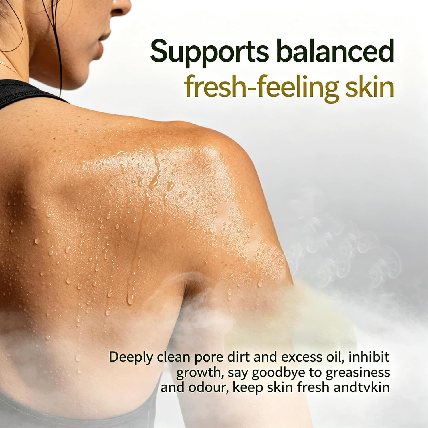 Ironbark Antifungal Soap Bar, with Tea Tree Oil Natural Soaps, Deep Cleansing &
