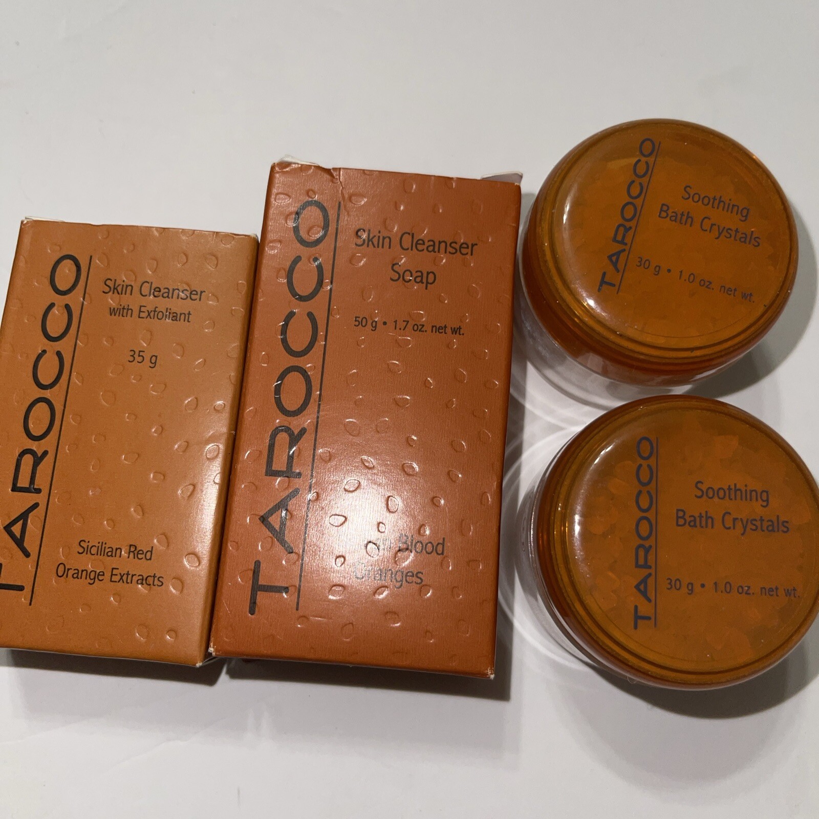 TAROCCO SICILIAN BLOOD ORANGE Travel Size Cleanser Soap & Bar FOOT CREAM