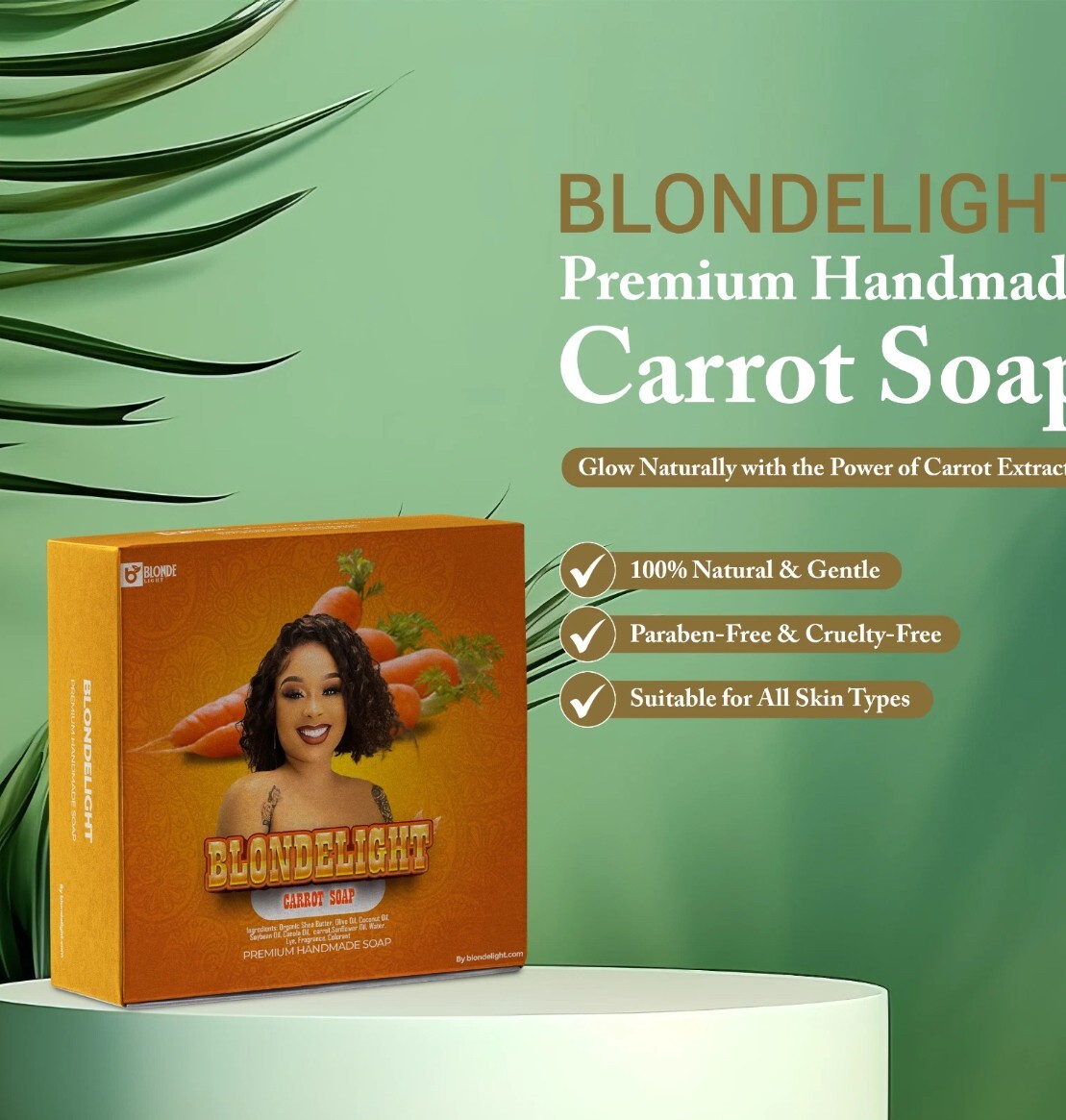 BLONDELIGHT Carrot Soap