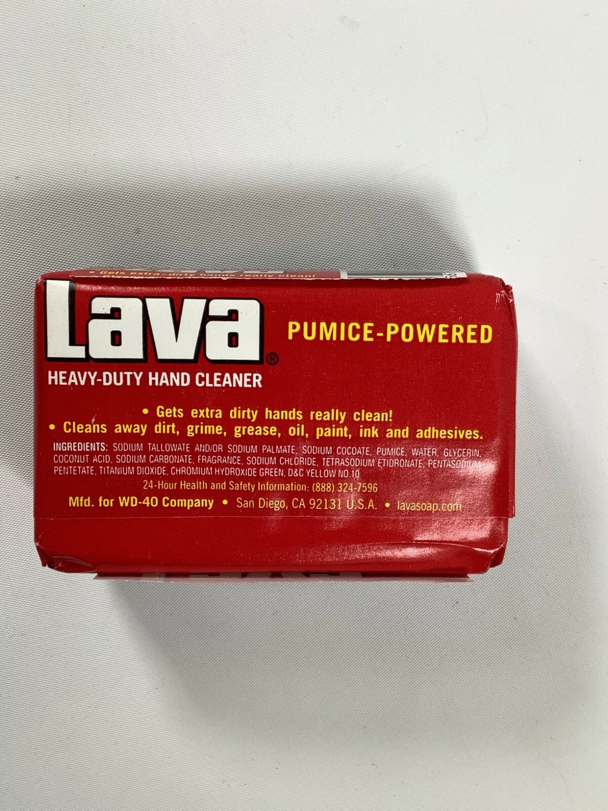 Lava Pumice-Powered Heavy Duty Hand Cleaner 5.75 oz NEW!