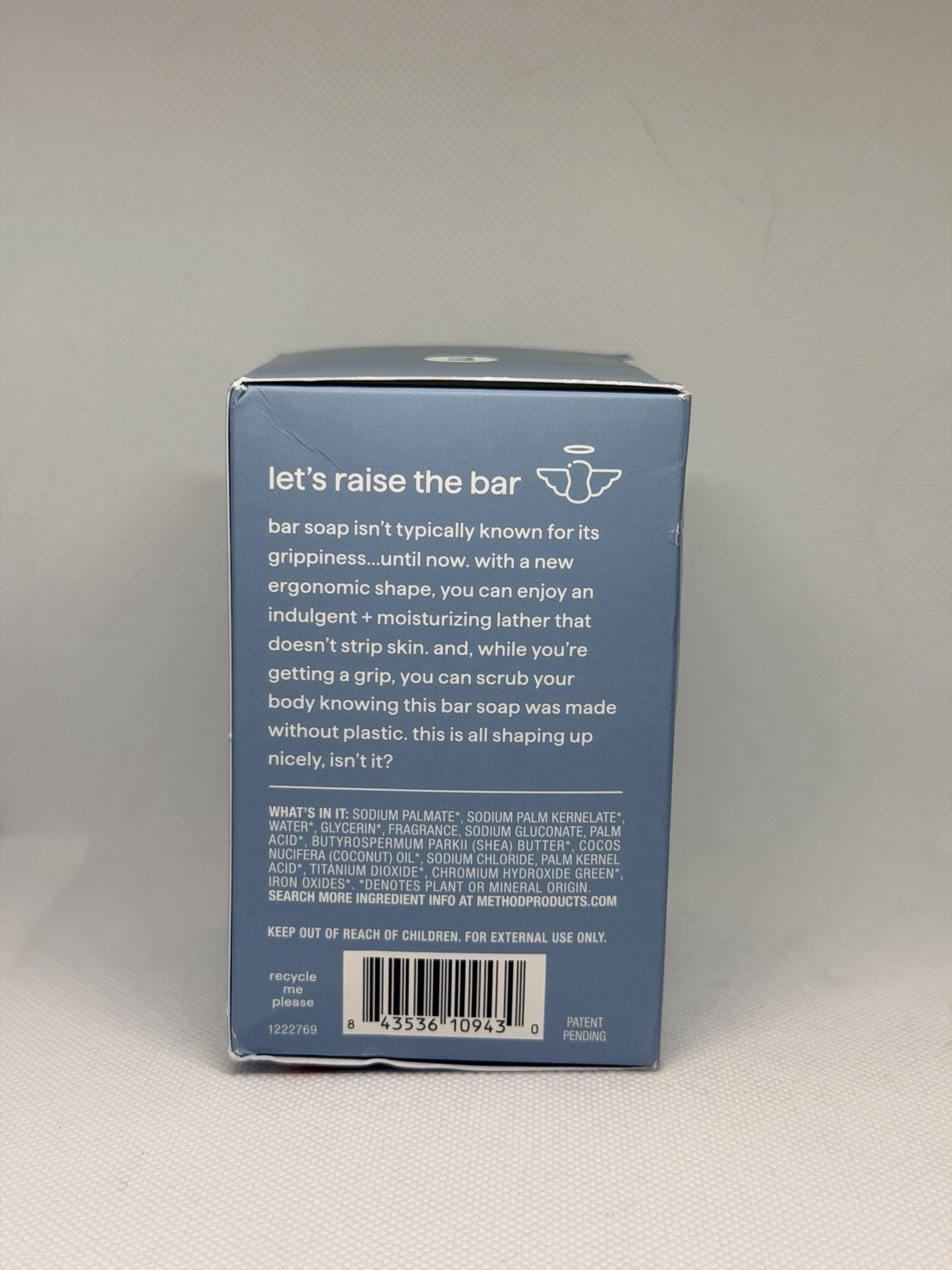 3-Pack Method Men’s Body Wash Bar Soap, Sea & Surf, 5oz, 2 Count (6 Bars)