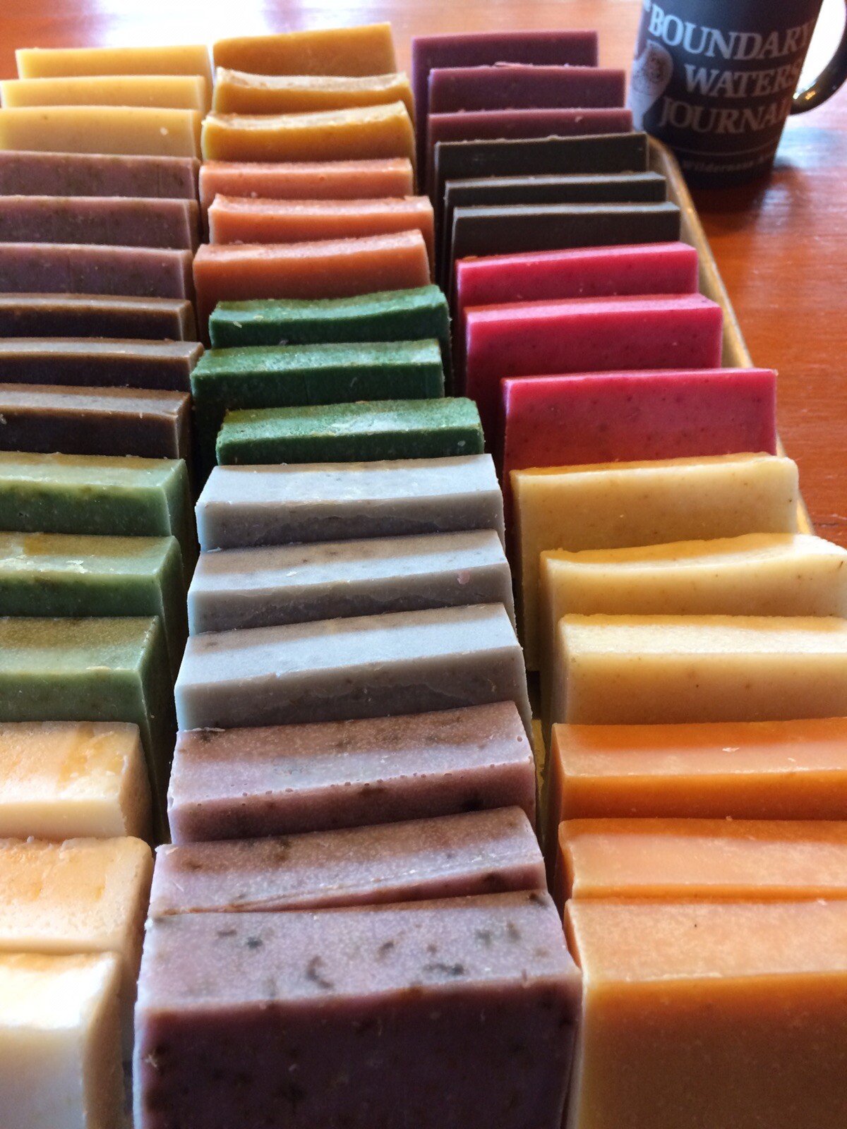 Hand Crafted Soap 3 Bars Organic Vegan Natural Olive And Coconut Oil With Shea