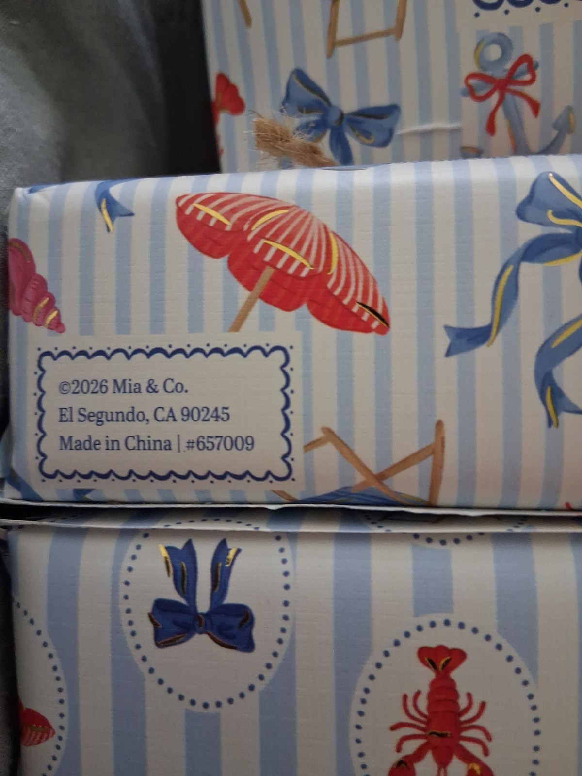 2-Pack Mia & Co. ~ Harbor Breeze & Sea Salt Coconut Bar Soap 10.58 oz. Each