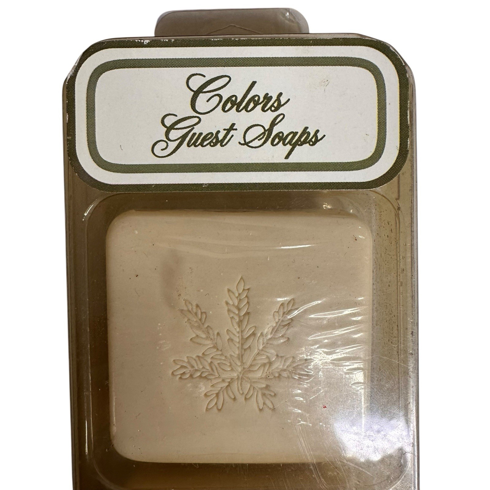 Linens ‘N Things Ivory 2 Bars Colors Guest Soaps Square Vintage