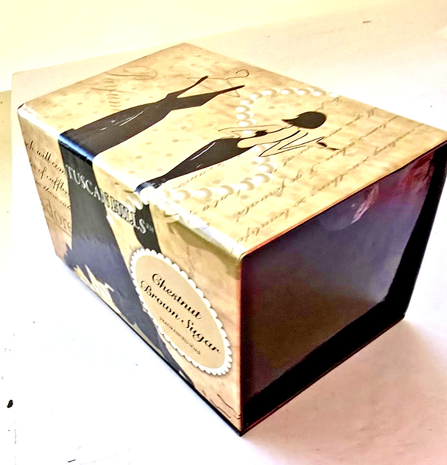 Tuscan Hills Chestnut Brown Sugar Fragranced Soap ( 2 bars) 10.6 oz New in Box