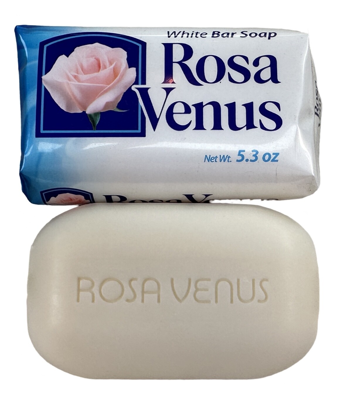 Jabon Rosa Venus Blanco Classic 150 g / 5.3 oz Soap Bar, 2, 4,6,10,20 or 40 Pack