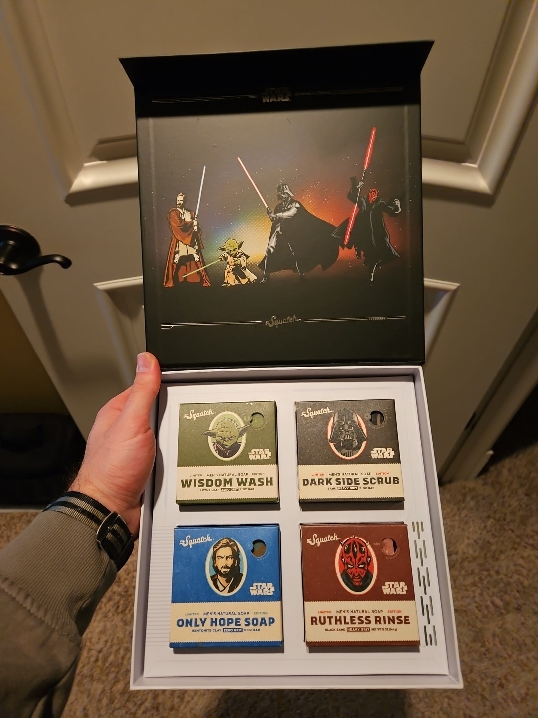 Dr. Squatch STAR WARS Collection Limited Edition Collectors Box #1_Brand New
