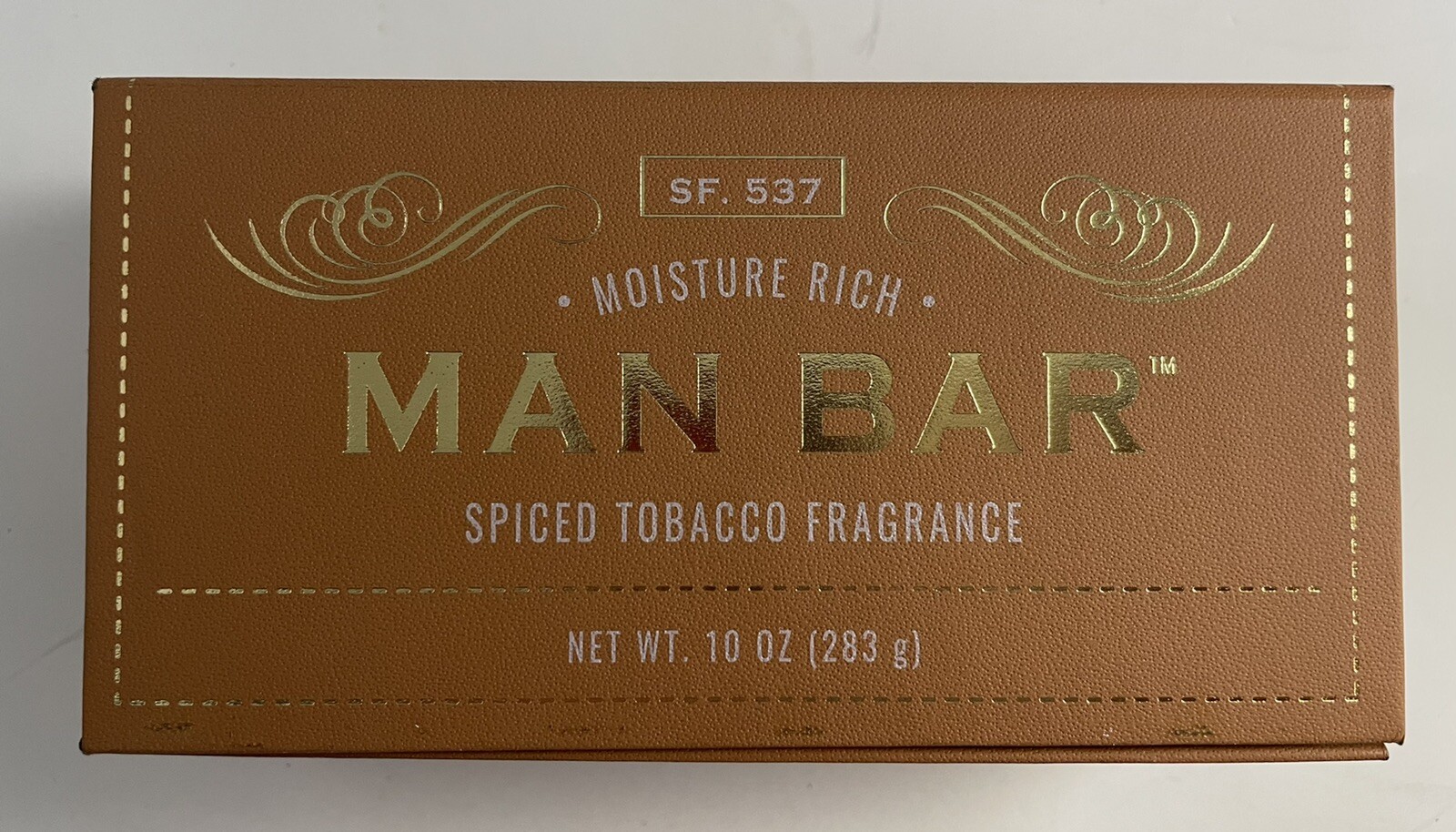 Man Bar-spiced tobacco fragrance 10oz.soap Bar-San Francisco Soap Company￼