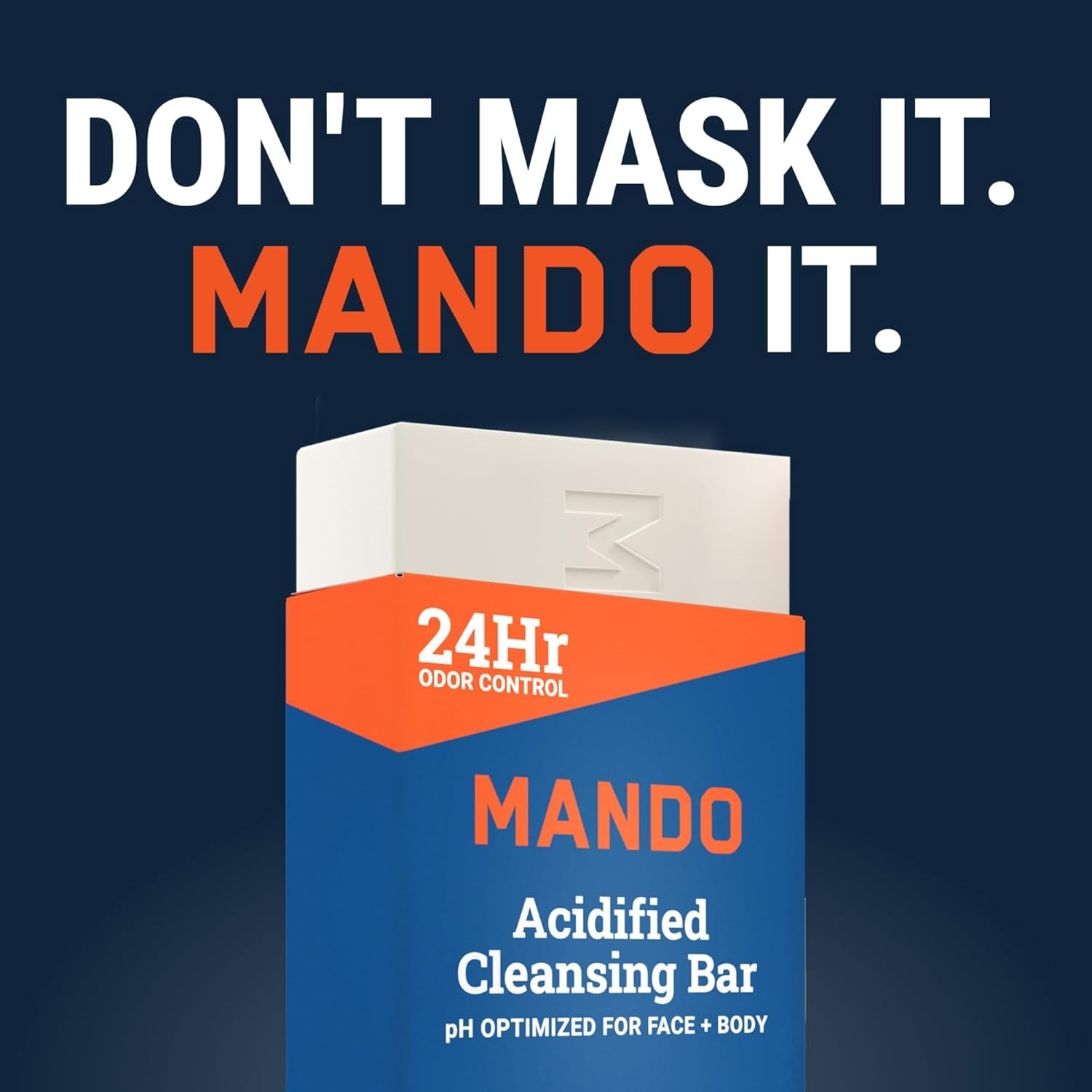 Moisturizing Acidified Cleansing Bar – Superior Odor Control for Sensitive Skin