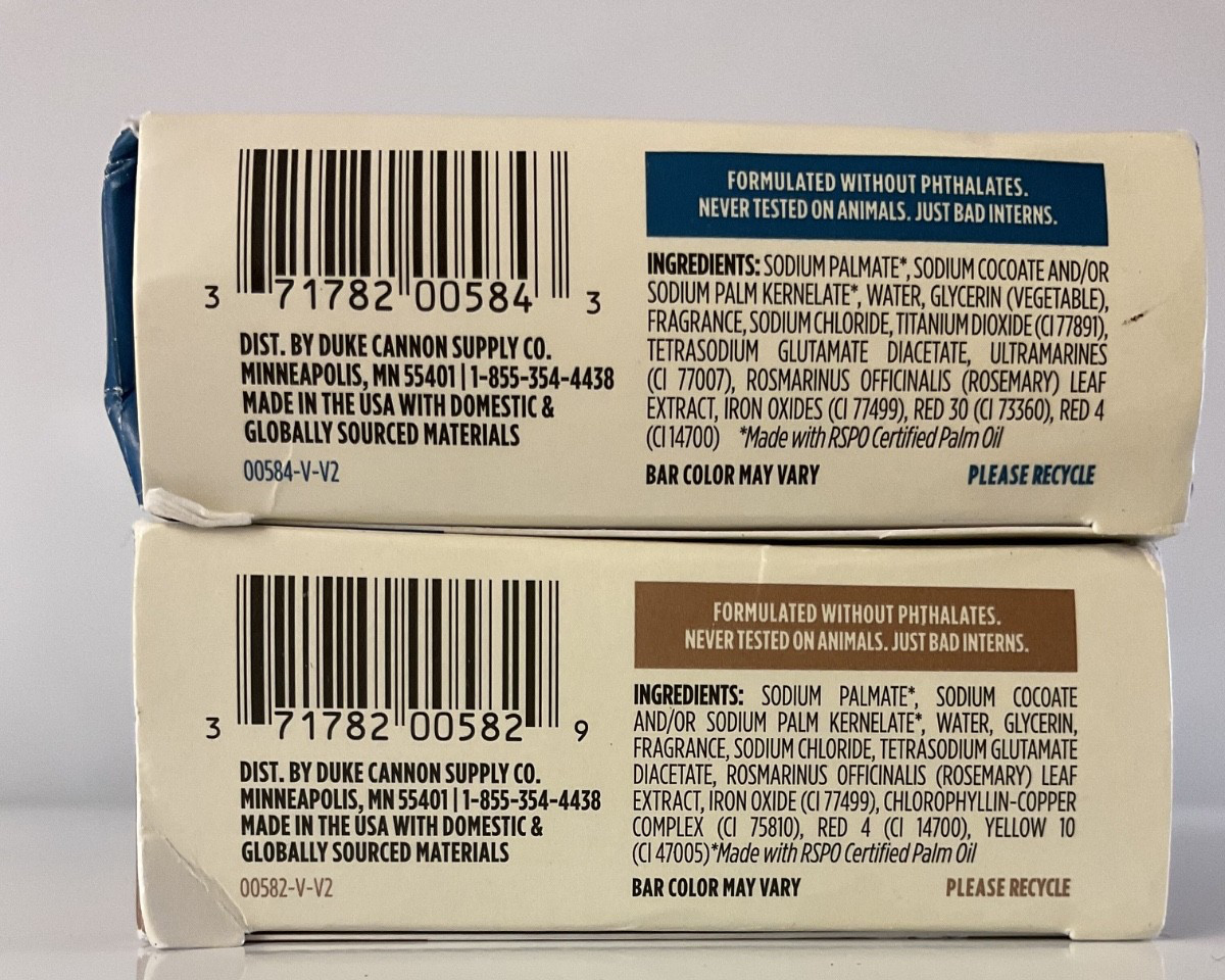 Duke Cannon Everlasting Puck of Soap 5oz Buck Moon & Superior (2 bars)