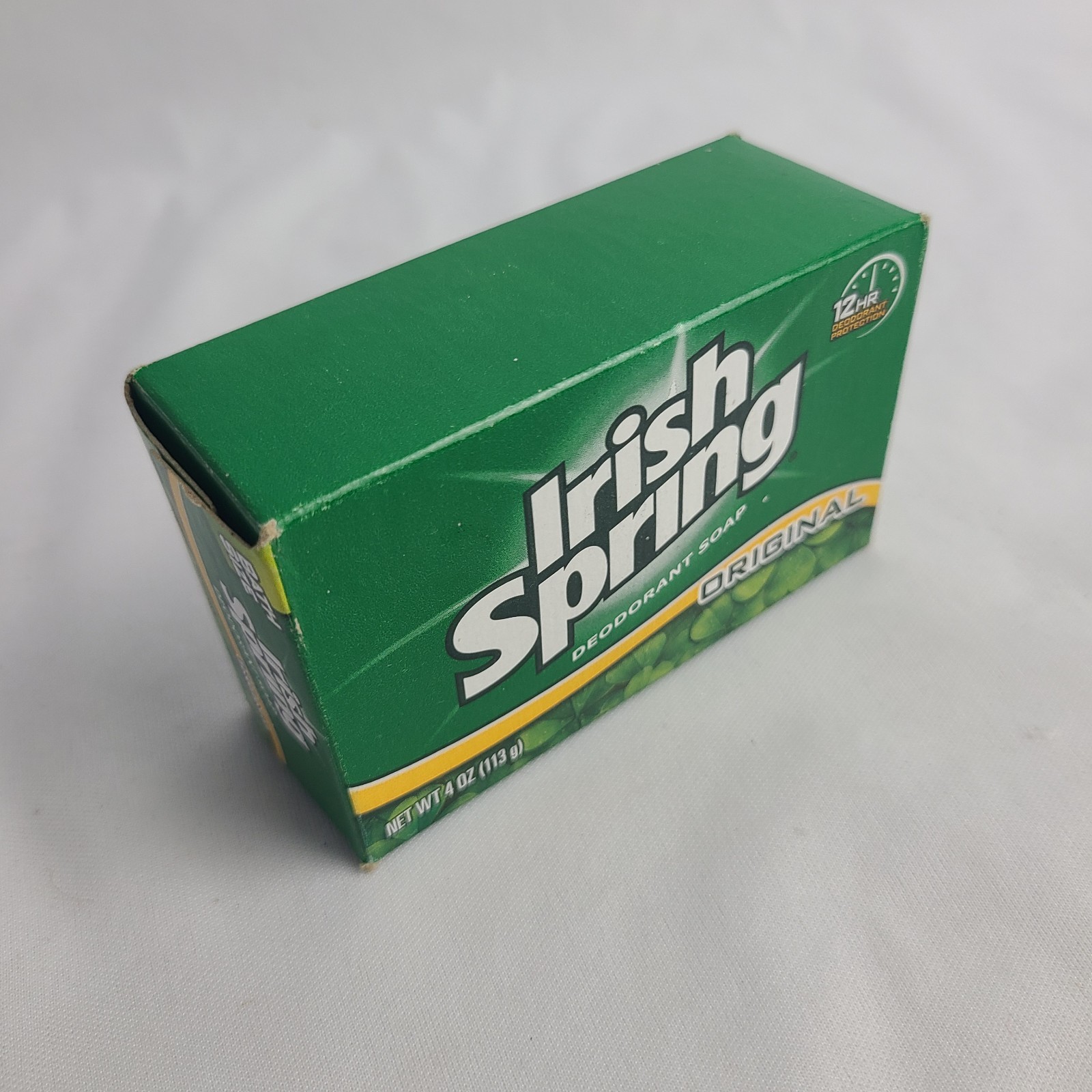 Irish Spring Original Deodorant Bar Soap, 4.0 Ounce Bath Size – Single Bar