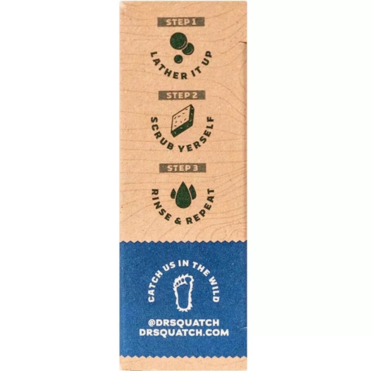 Dr. Squatch All Natural Bar Soap for Men with Zero Grit, Fresh Falls BIN S
