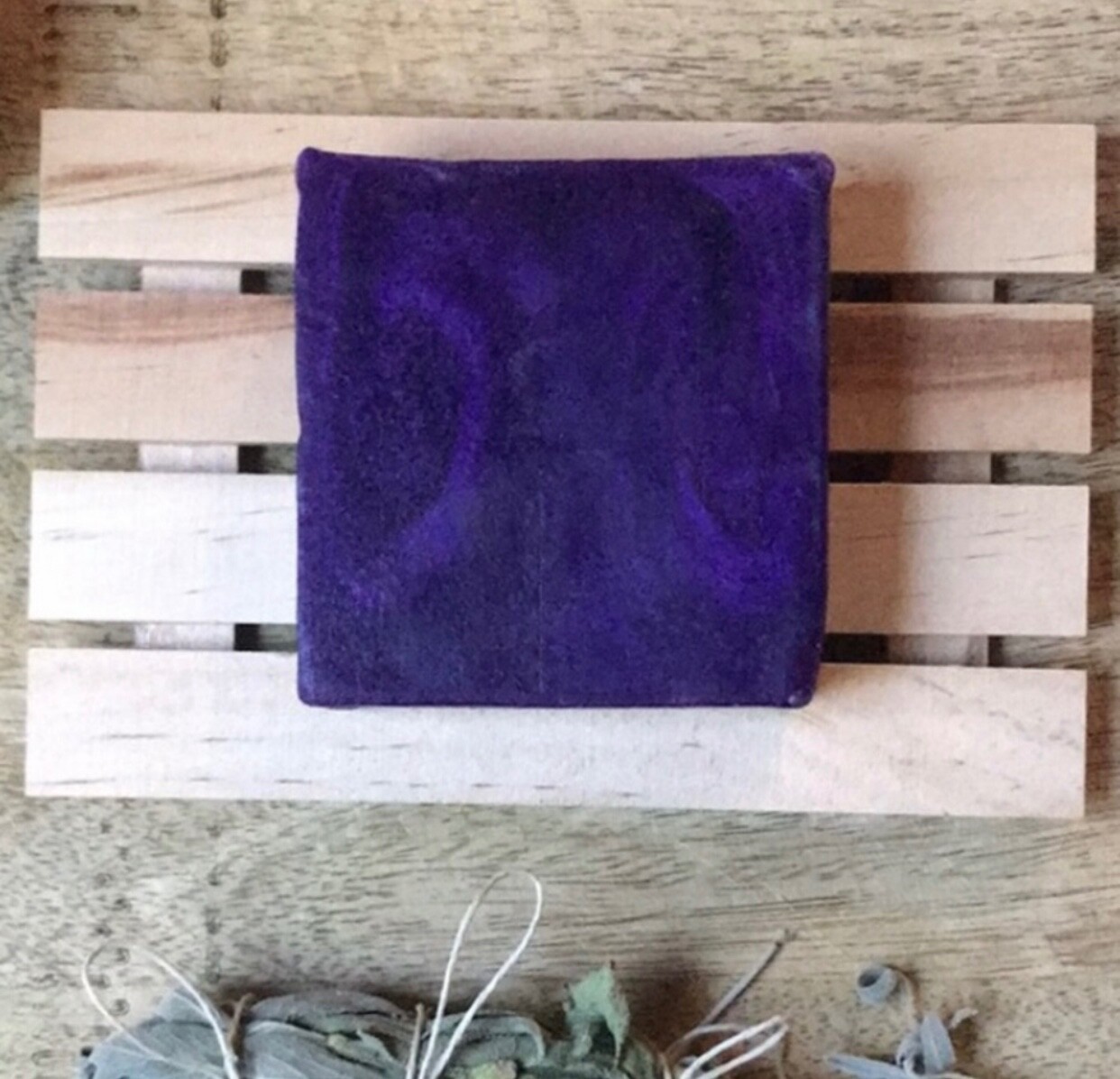 Glycerin soap Purple Lotus vegan soap- free shipping