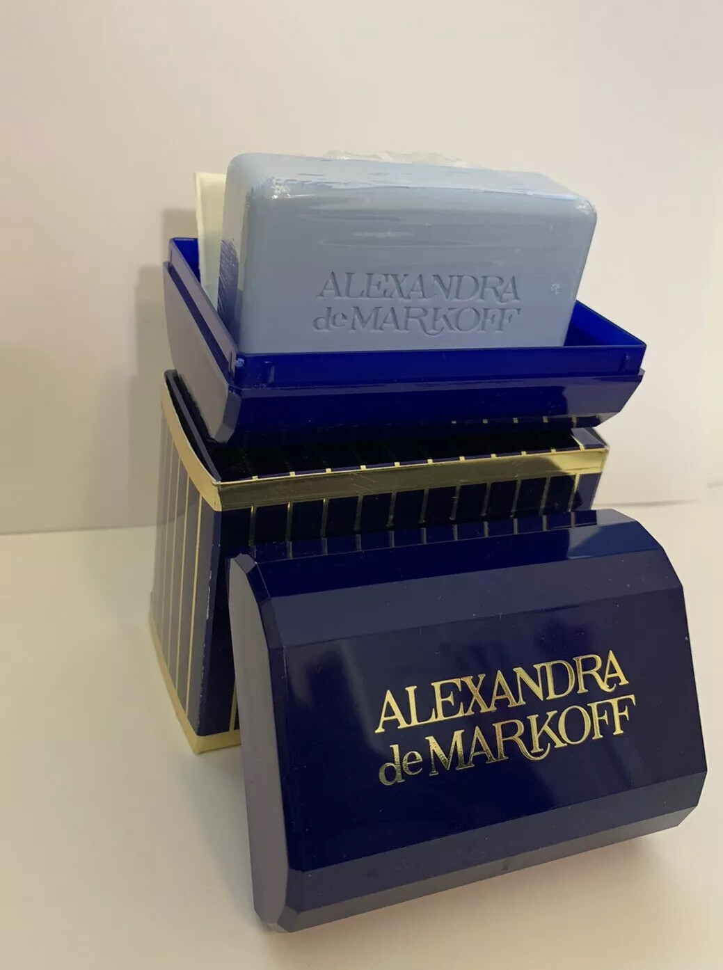 Alexandra De Markoff Luxury Facial Cleansing Bar SOAP in CASE 4.0z