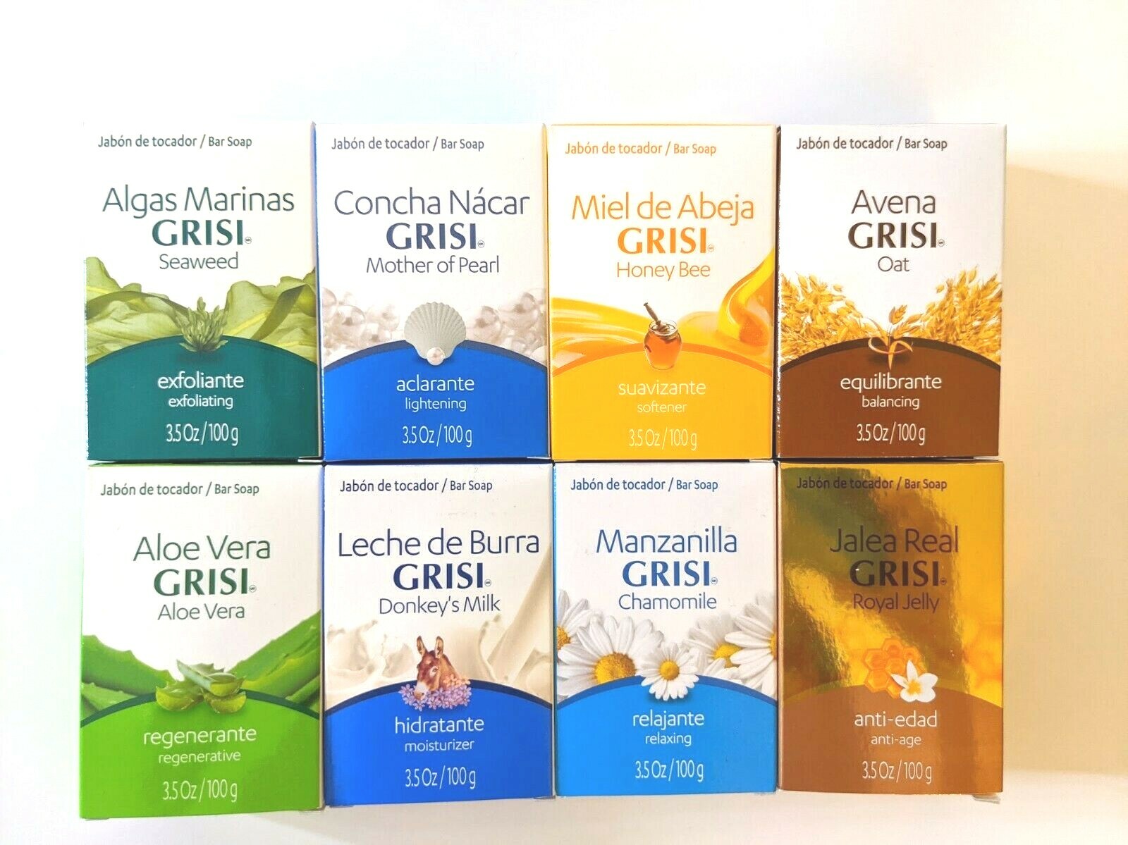 GRISI NATURAL BAR SOAPS (PICK FROM 9 SCENTS) NATURAL SOAPS (BEAUTY & SKIN)