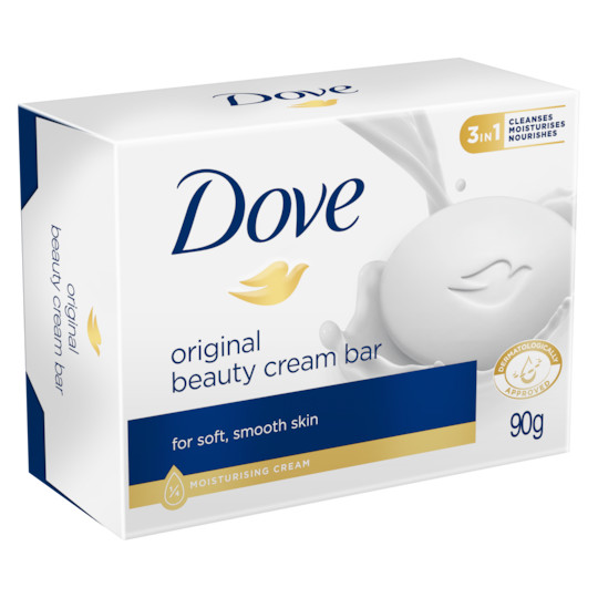 Dove Beauty Cream Bar Deep Moisture For Soft Skin, 3.17oz (Pack of 12)