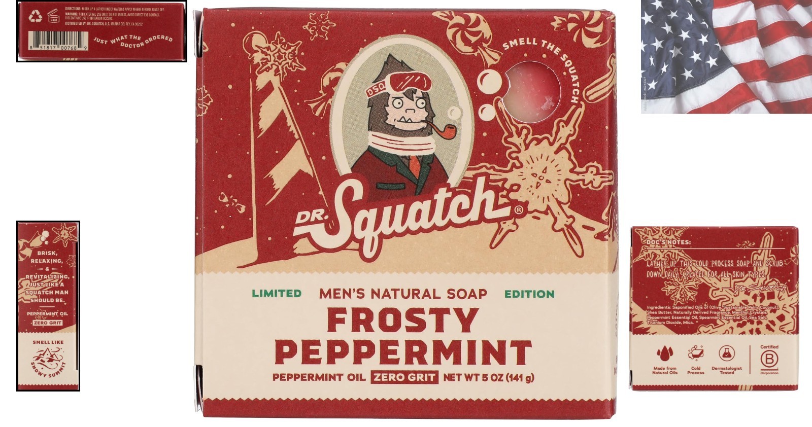 Limited Edition Bars Frosty Peppermint, 5 ounces