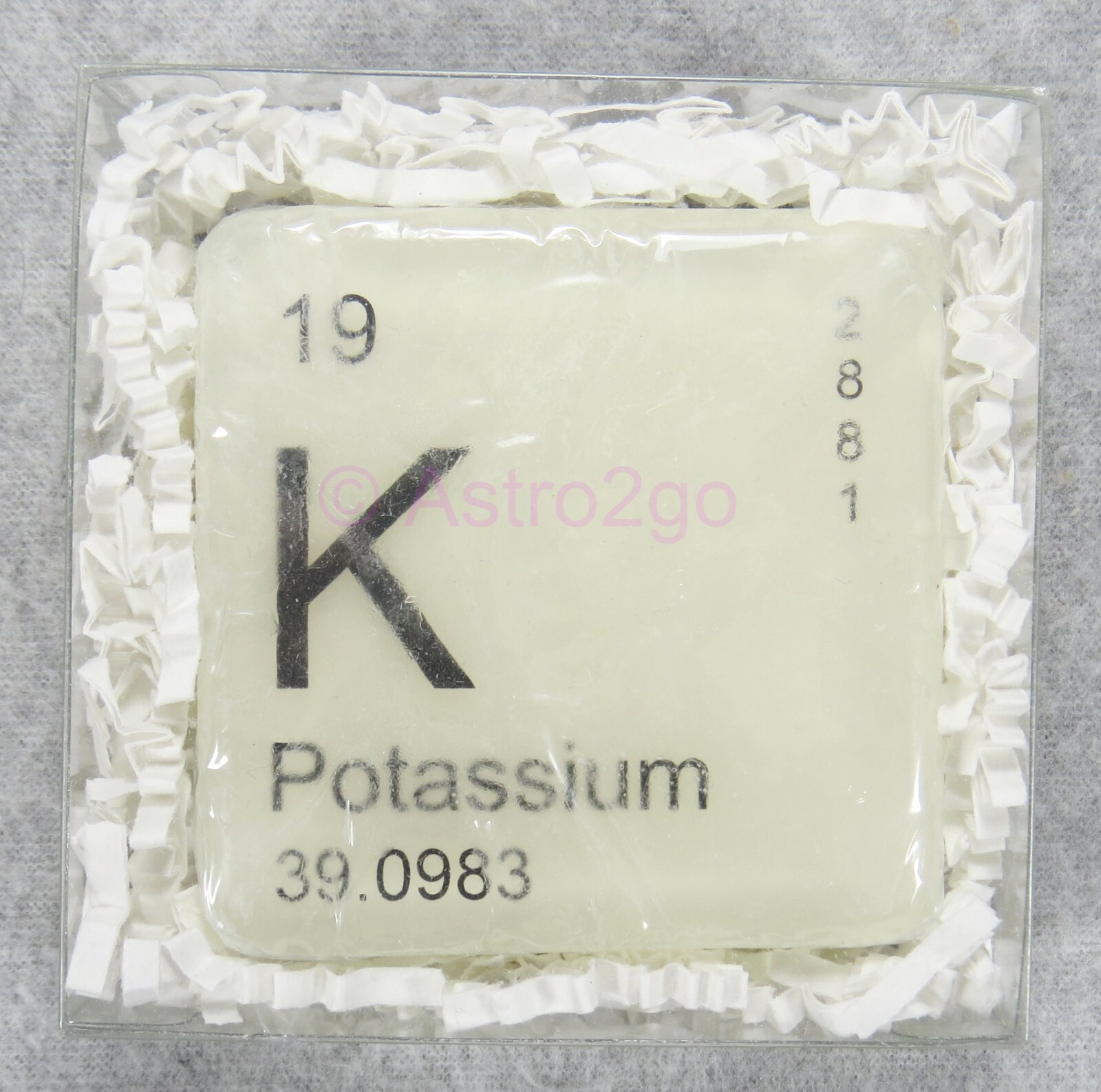 PERIODIC TABLE ELEMENT “K” POTASSIUM NOVELTY HAND BATH SOAP-4 oz JUST BUBBLY NEW
