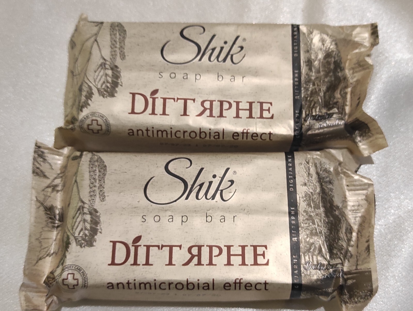 Tar soap with birch tar Chic Tar soap 140g 2 pieces