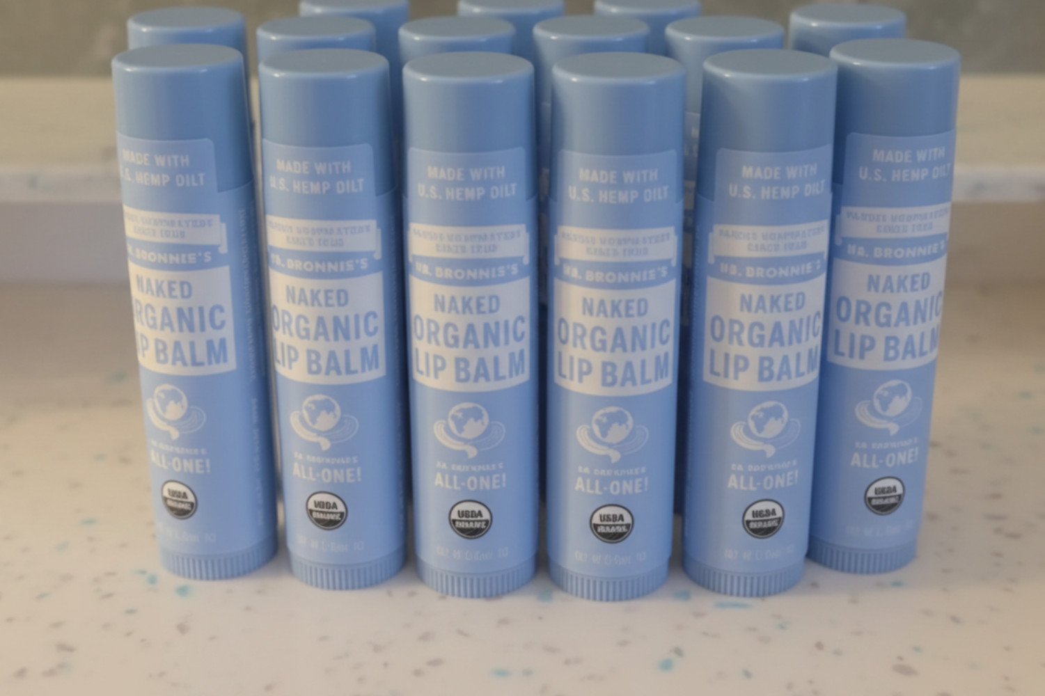 (12 Pack) Dr. Bronner’s Magic Soaps Organic Naked Unflavored Lip Balm, 0.15 Ounc