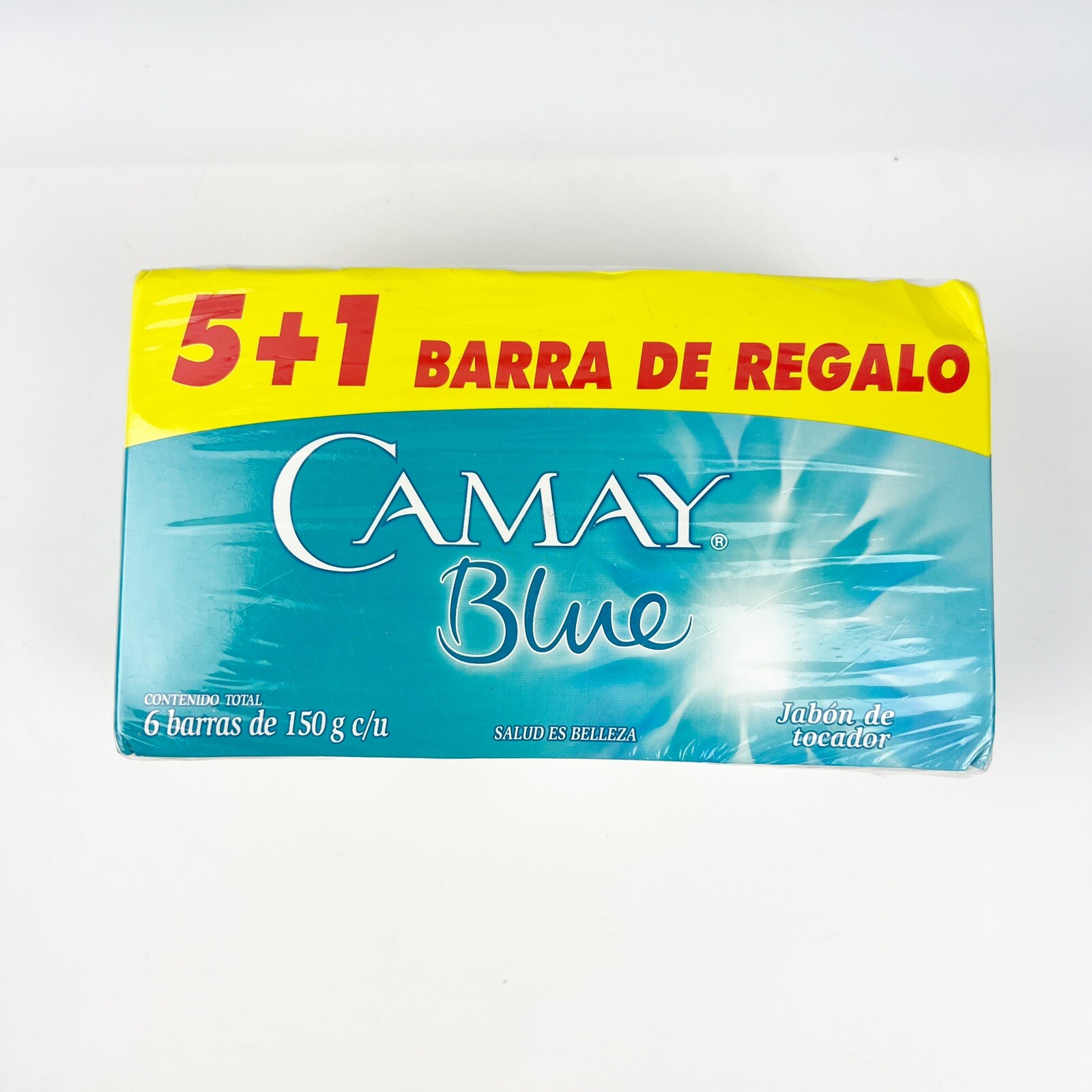 NEW Camay Blue Beauty Bath Family Soap Bar 5.29 oz 6 Bars Sealed Rare