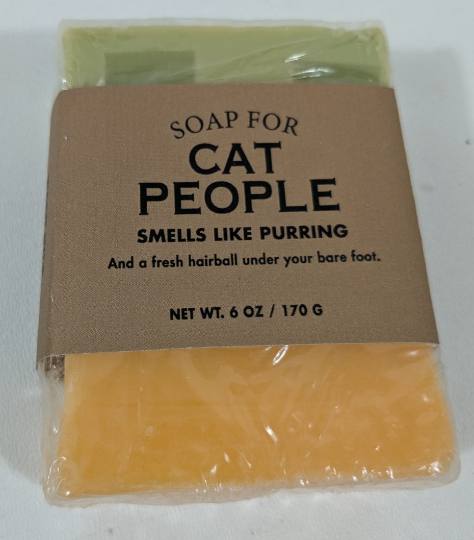 Soap For Cat People By Whiskey River Soap Co. Great Gift Decorative Beautiful