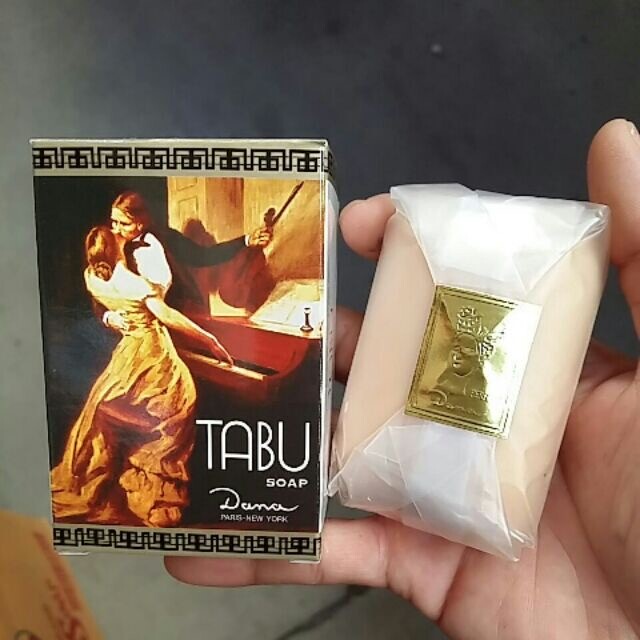 3 X Tabu Body Perfumed Soap Fresh Scent Long-Lasting Nourish Skin 90g