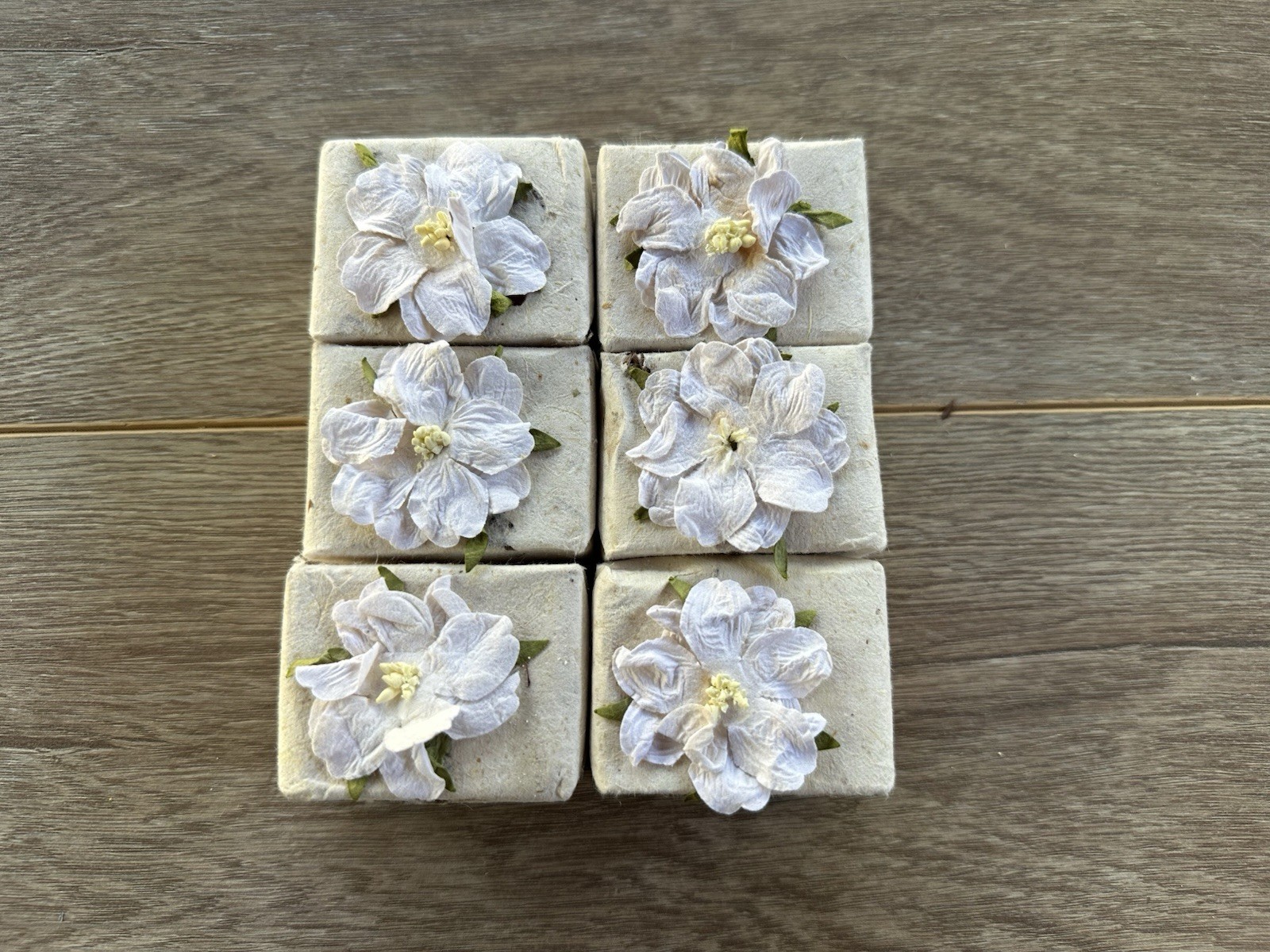 Pure Fiji Passionflower Natural Coconut Bar Soap 3.5oz Set Of 6 New