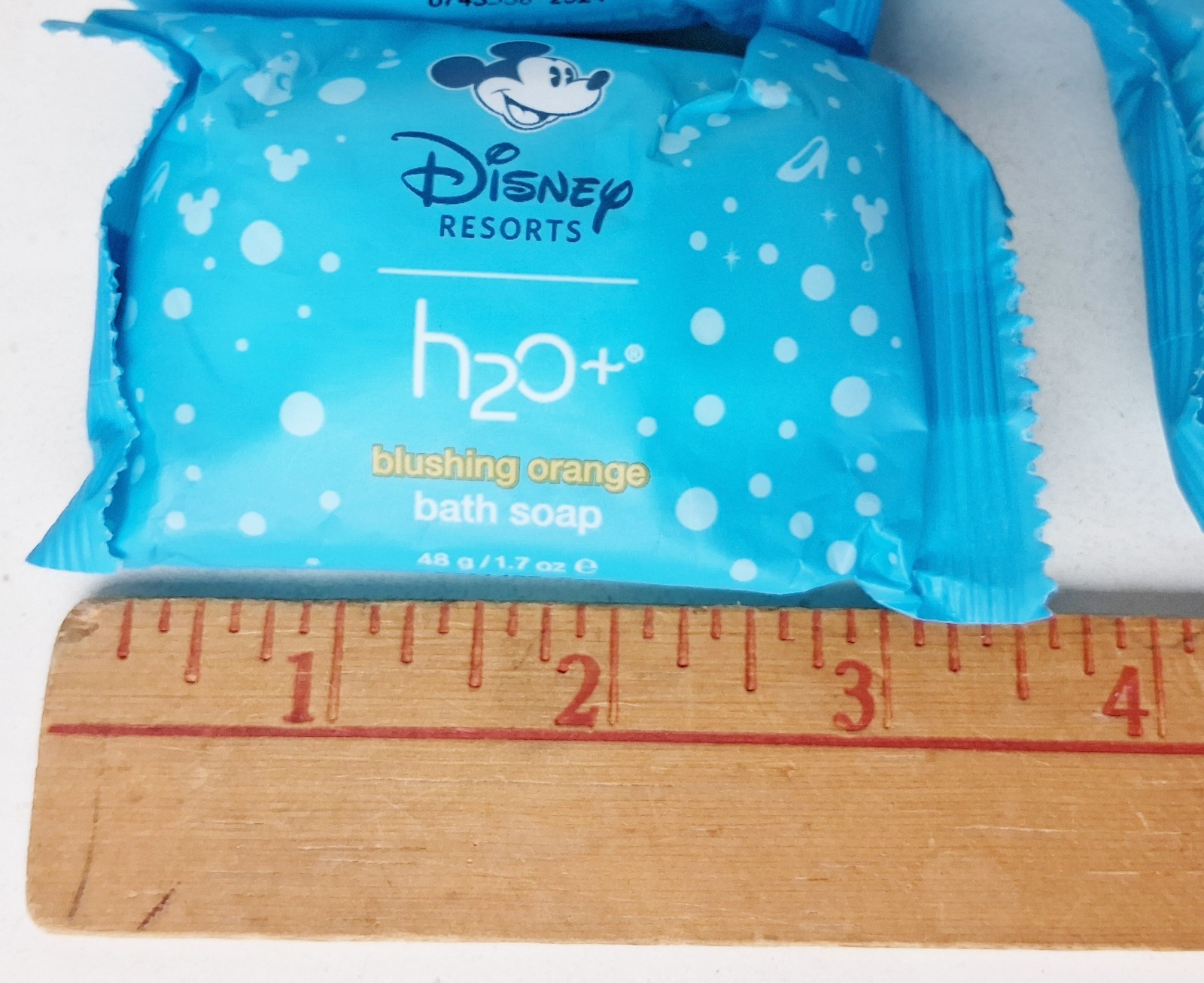 Disney Resorts Hotel Facial Bath Soap H20 Blushing Orange 1.7 oz Lot of 8 SEALED