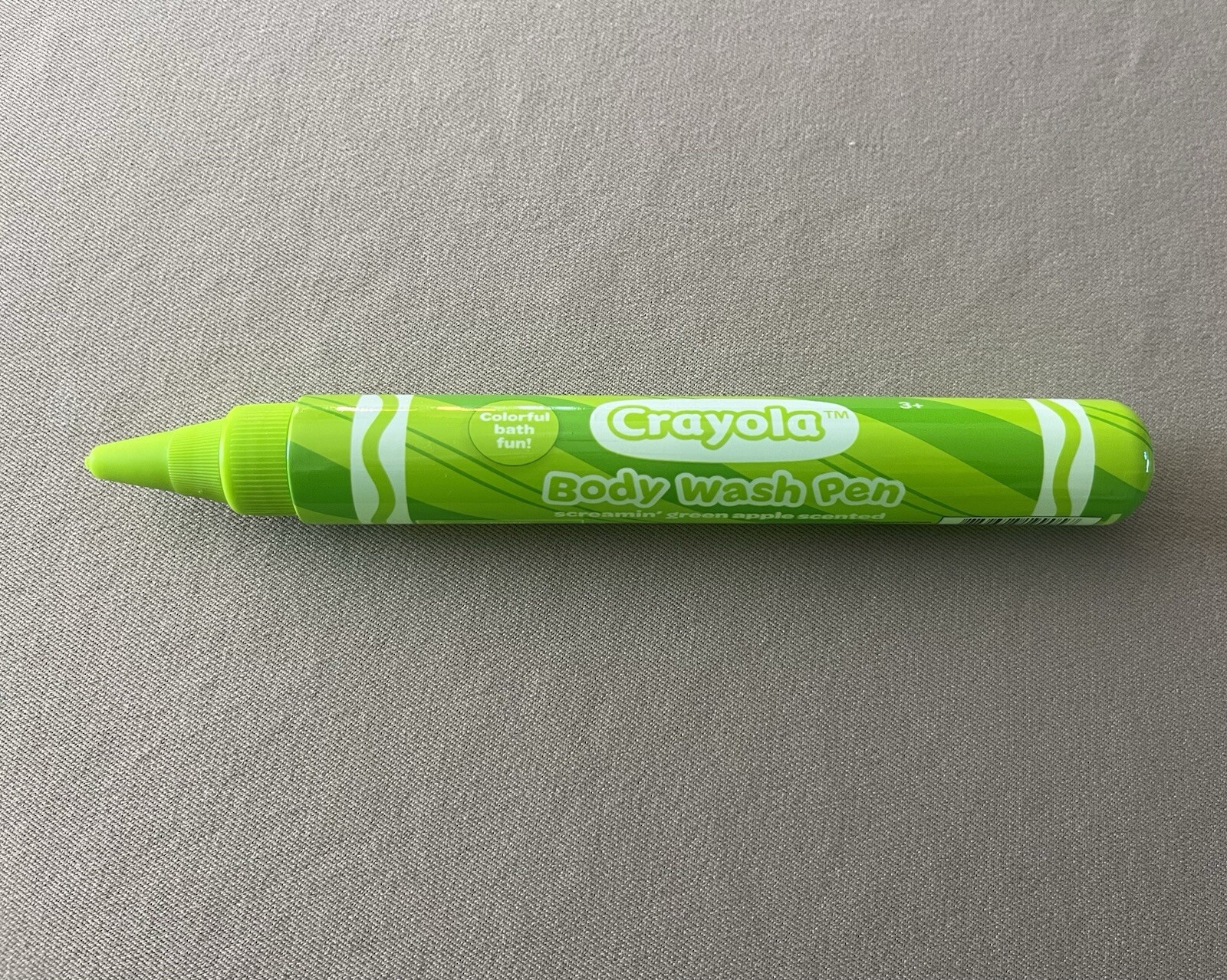 1.9 Oz Crayola Bathtub Body Wash Pen In Screamin’ Green Apple, For Ages 3+, New!