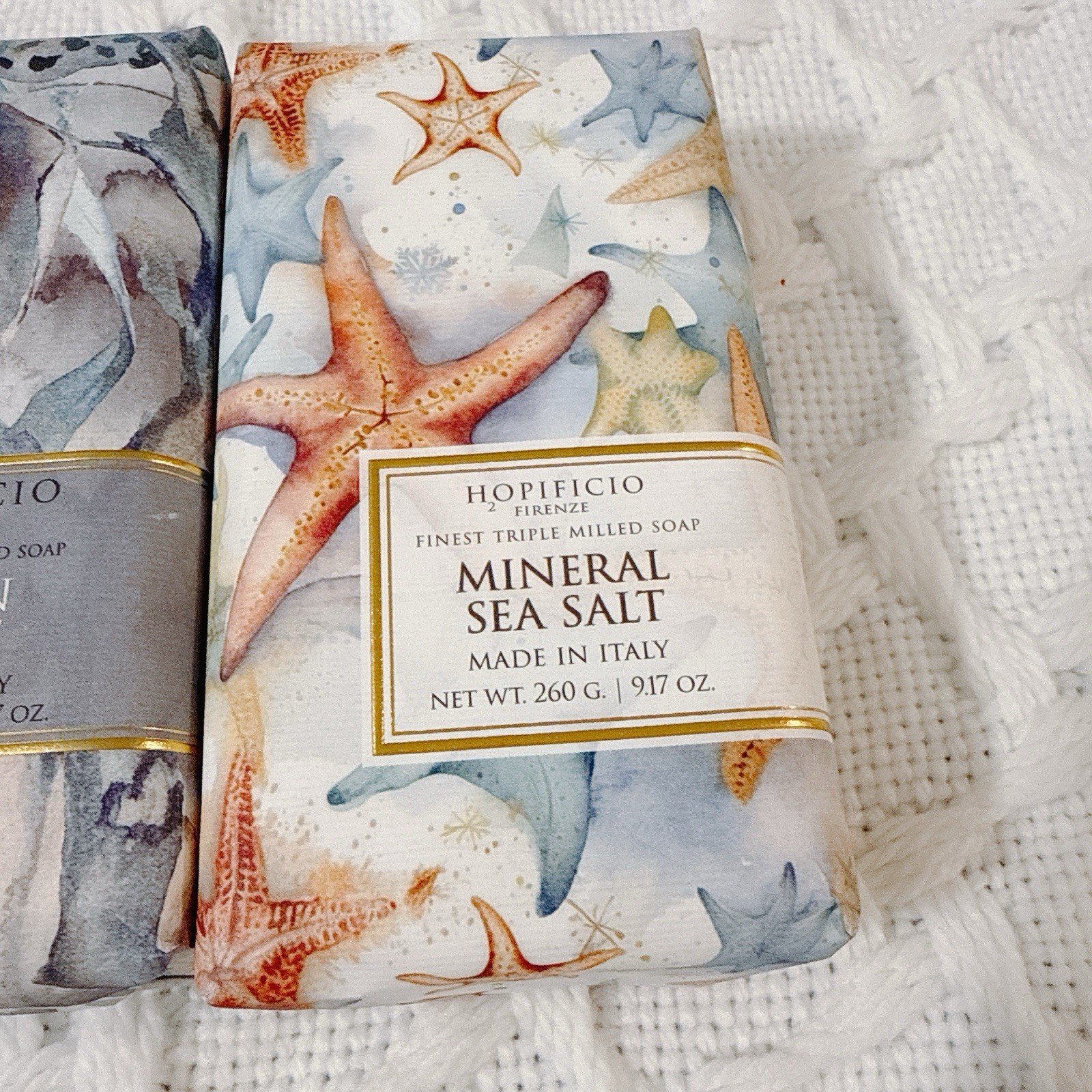 3 Pcs 9.17 Oz HOPIFICIO Sea Mineral /Ocean Breeze/ Mineral Sea Salt Bar SOAP
