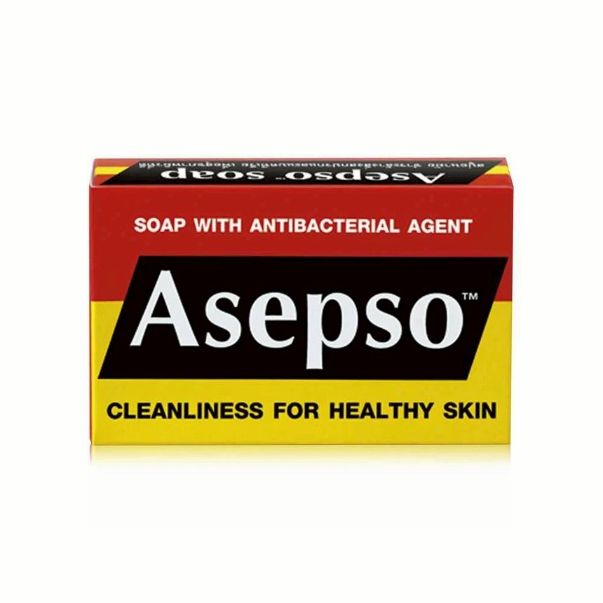 80g Asepso Soap for skin problems, acne on the back, itchy rashes
