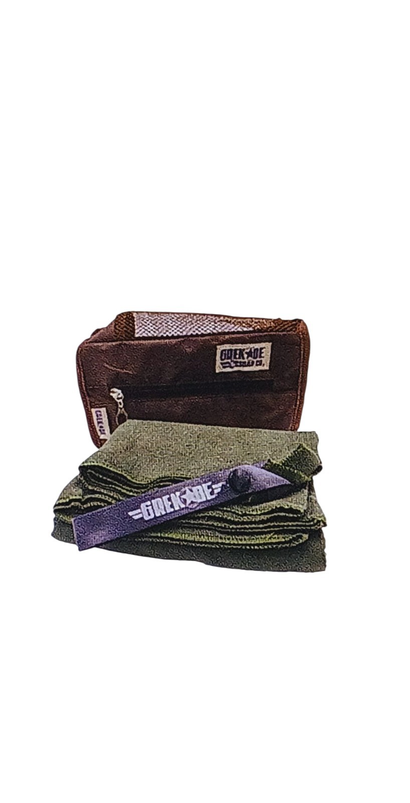 Grenade Soap Microfiber Towel With Storage Bag Battle Box