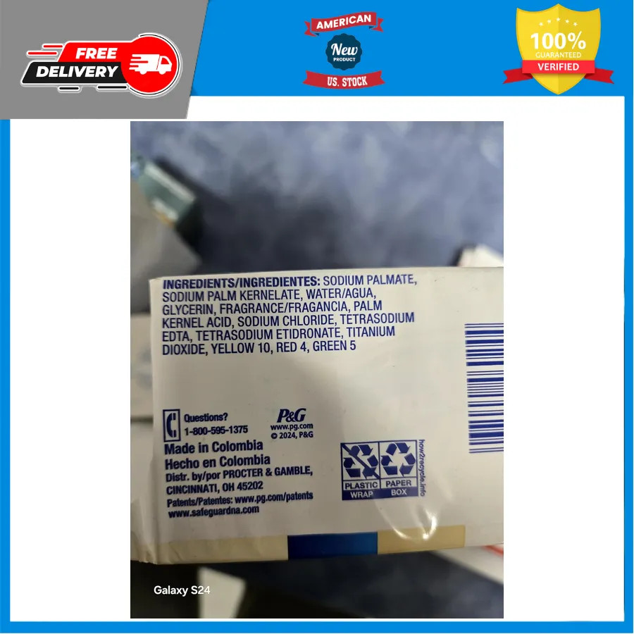 Safeguard Antibacterial Bar Soap Beige 4oz 14 Bars Total
