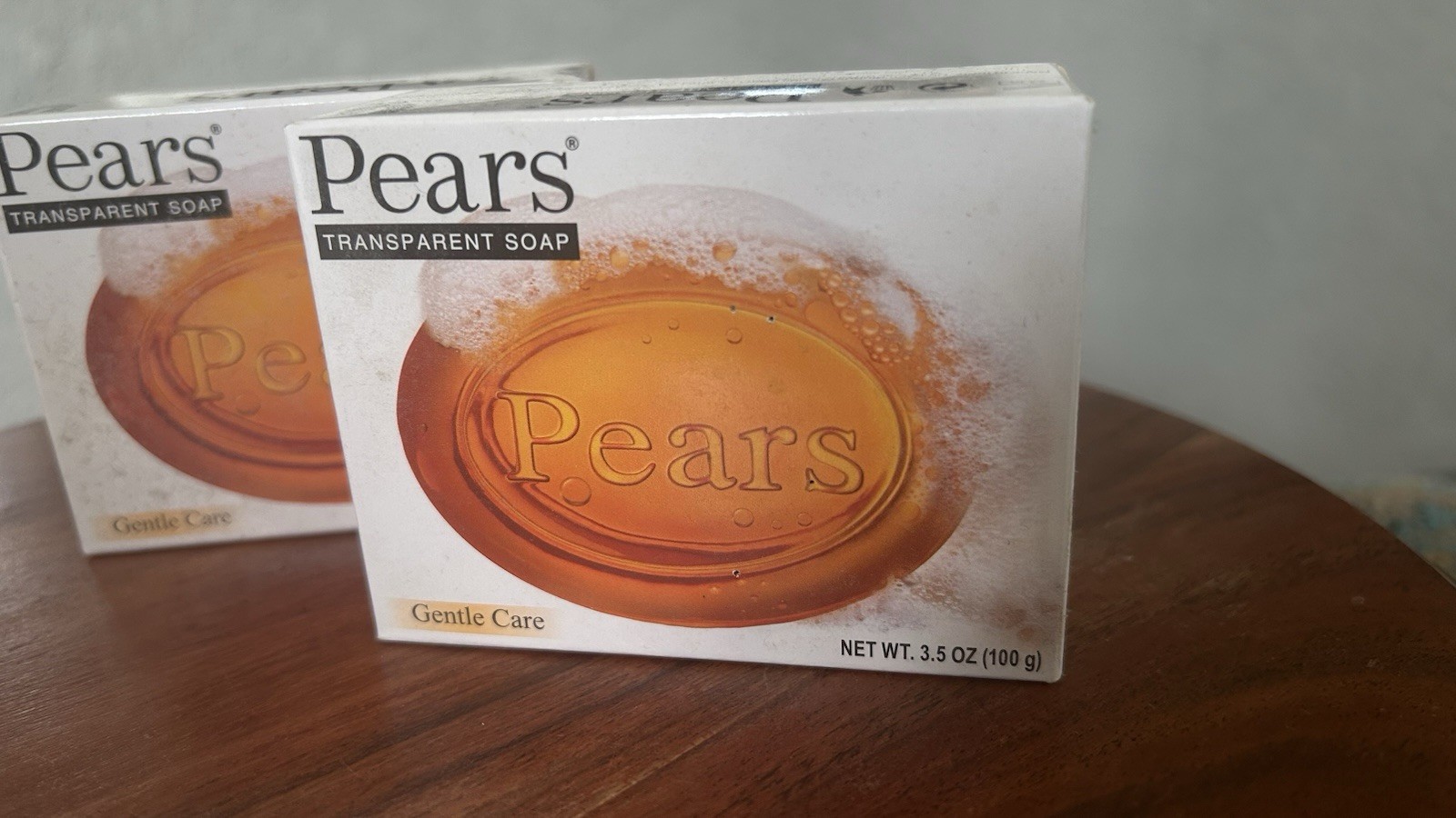 Pears Transparent Soap 2 Pack 3.53oz Pure Gentle Bath Bar 100g NEW