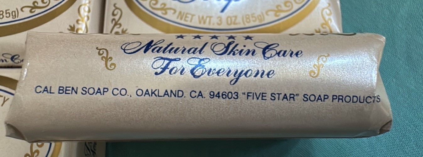 10 Bars Cal Ben Pure All Natural Complexion Beauty Soap Acne Care Phosphate