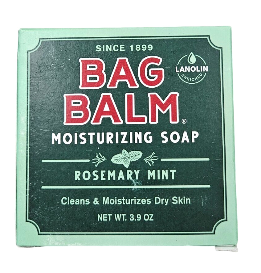 Bag Balm Soap Rosemary Mint 3.90 oz PHARMACY FRESH /