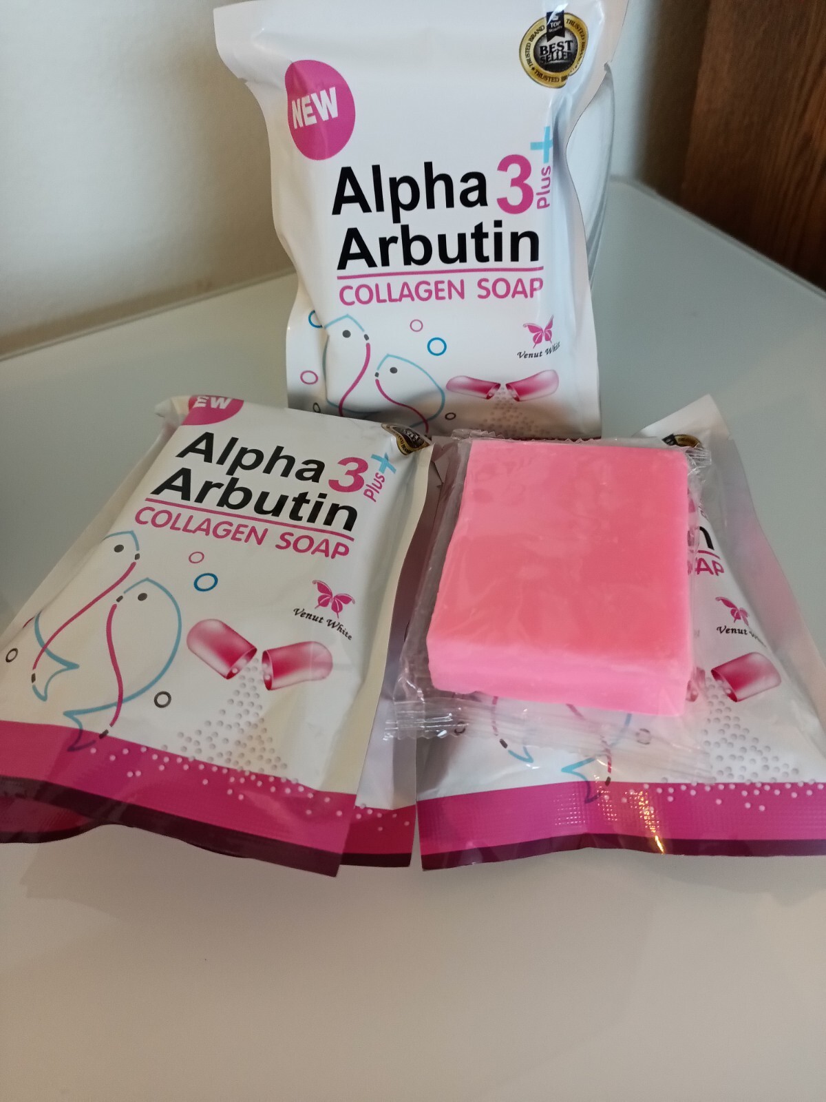 1 Body Soap Alpha Arbutin 3plus Collagen Precious Skin Radiance Light Brighten