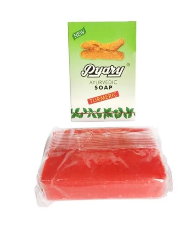 3 Pack Arab Pyary Soap Bathing Beauty Soap Original Turmeric Soap Pyary India